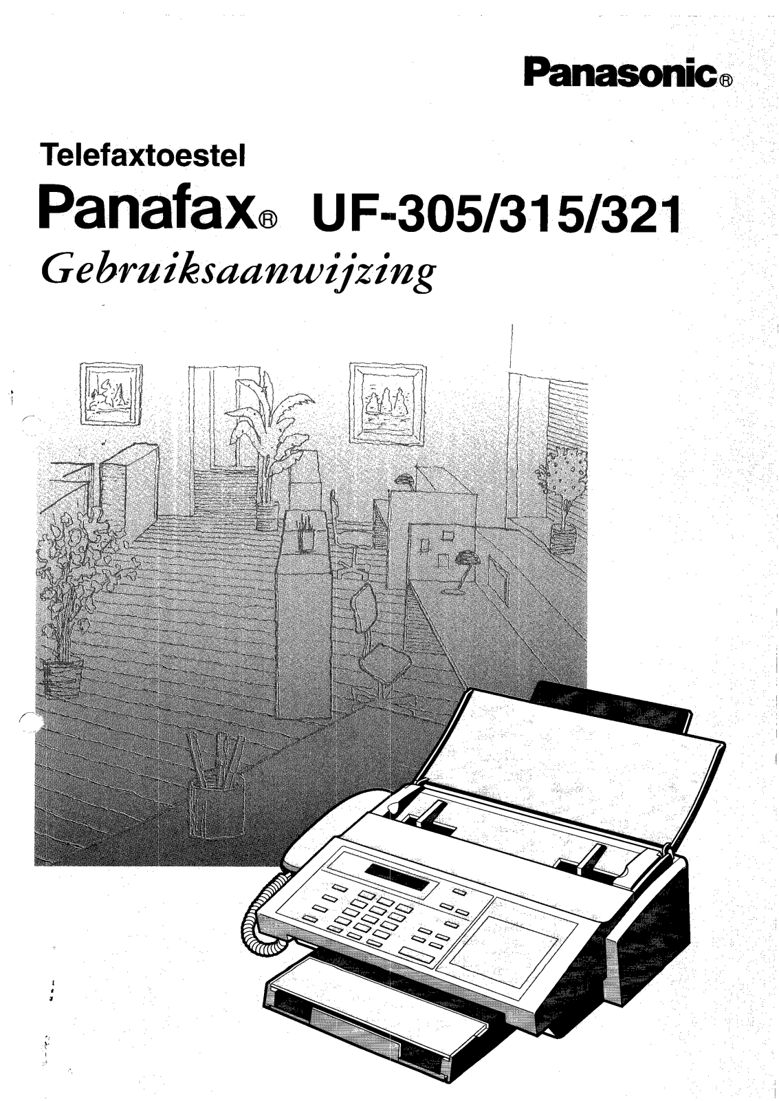 Panasonic UF-305, UF-315, UF-321 User Manual