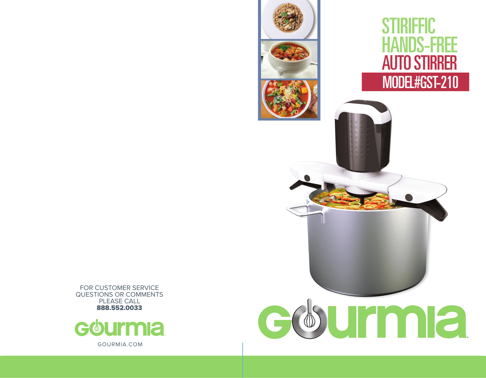 Gourmia GST210B User Manual