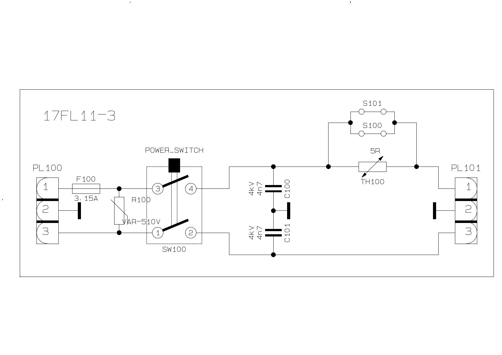 Vestel 17FL11-3 schematic