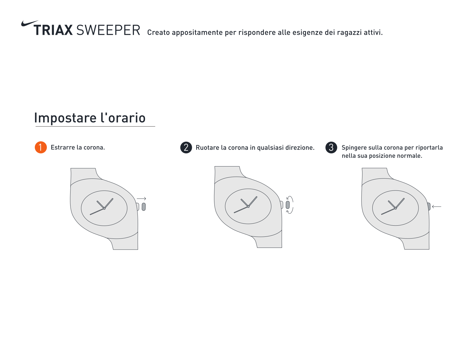 Nike TRIAX SWEEPER User Manual - ManualMachine.com