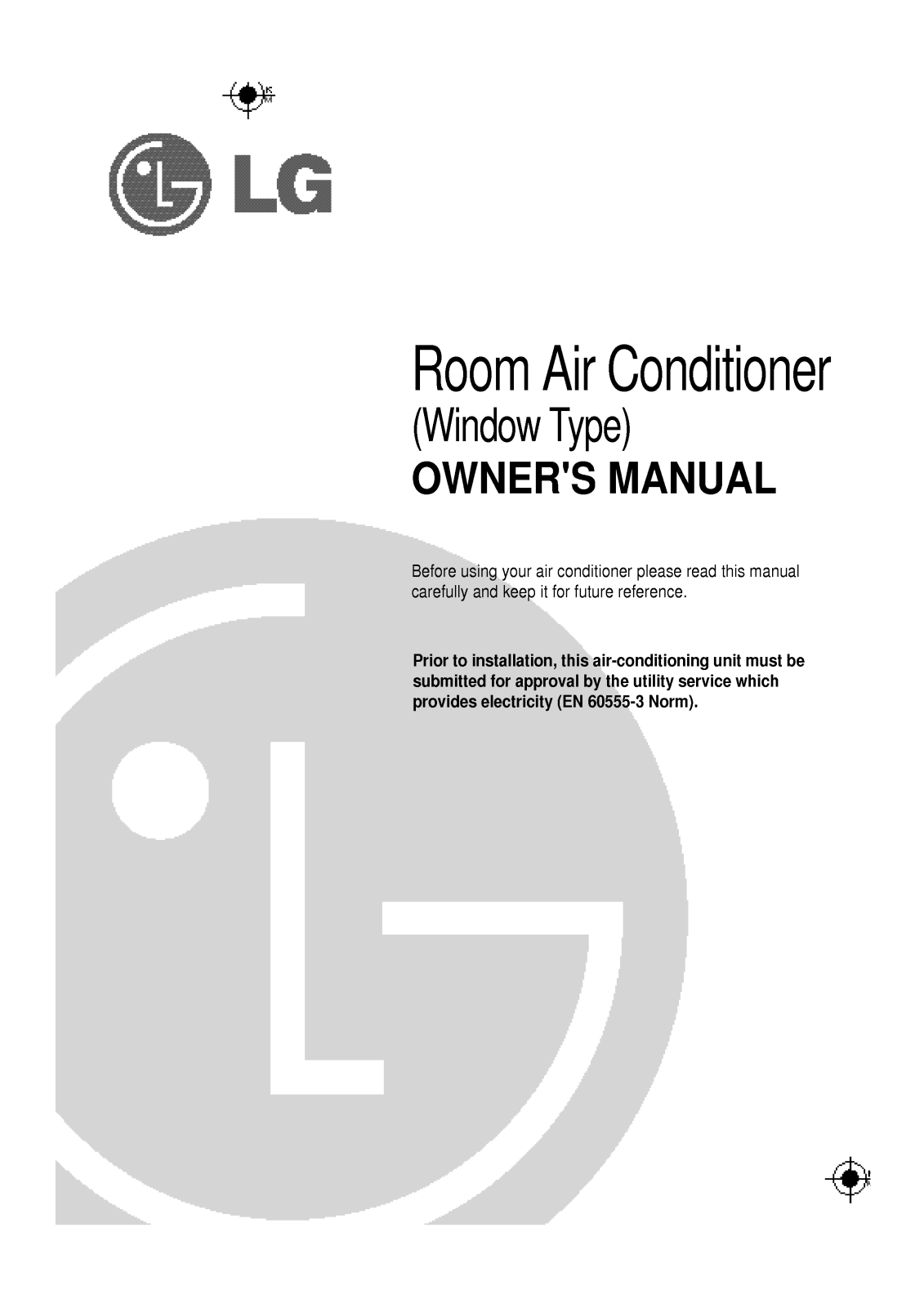 LG LW-C1266HS Manual