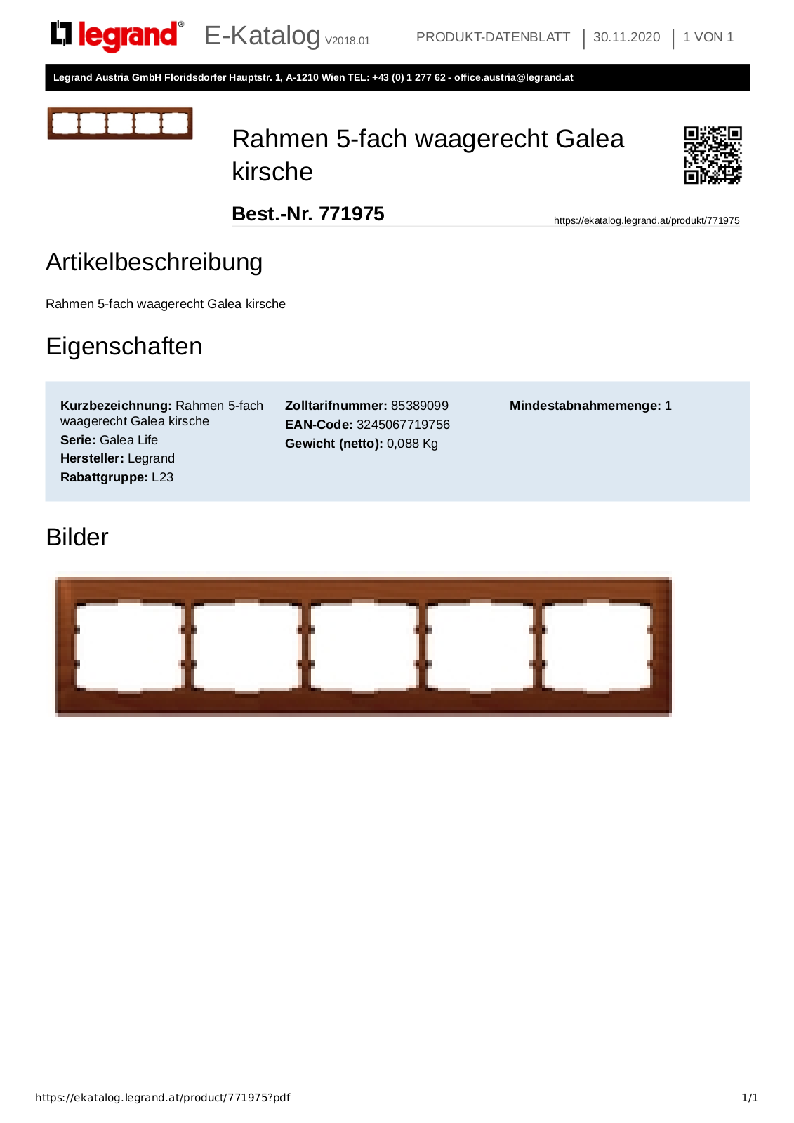 Legrand 771975 User Manual