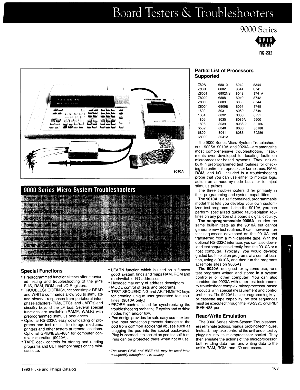 Fluke 9000 User Manual