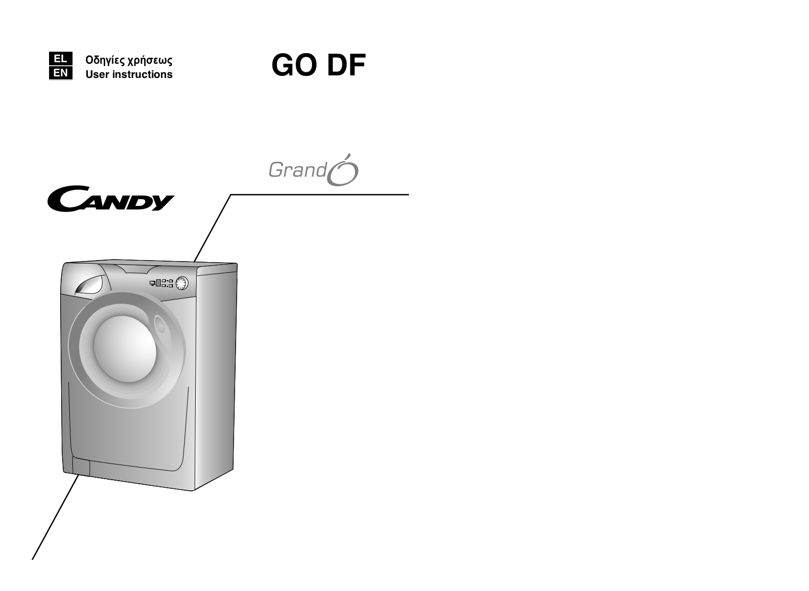 Candy GO 106DF-L1-S User Manual