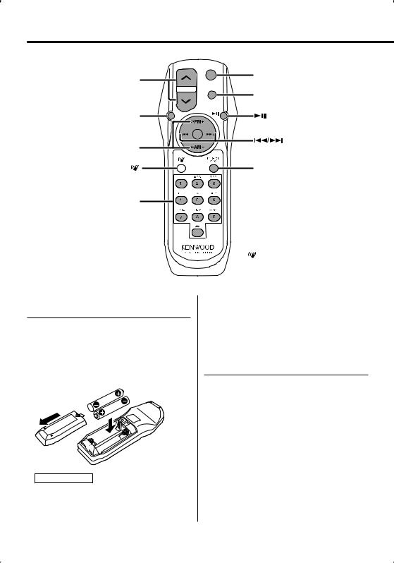 Kenwood KDC-W4537UA, KDC-W4537UG Owner's Manual