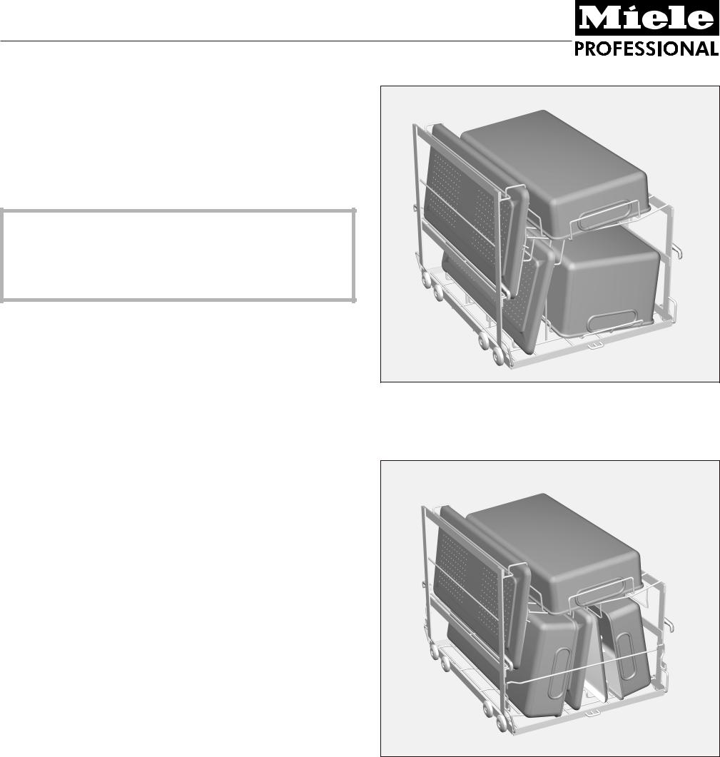 Miele E 527, E 528 User manual