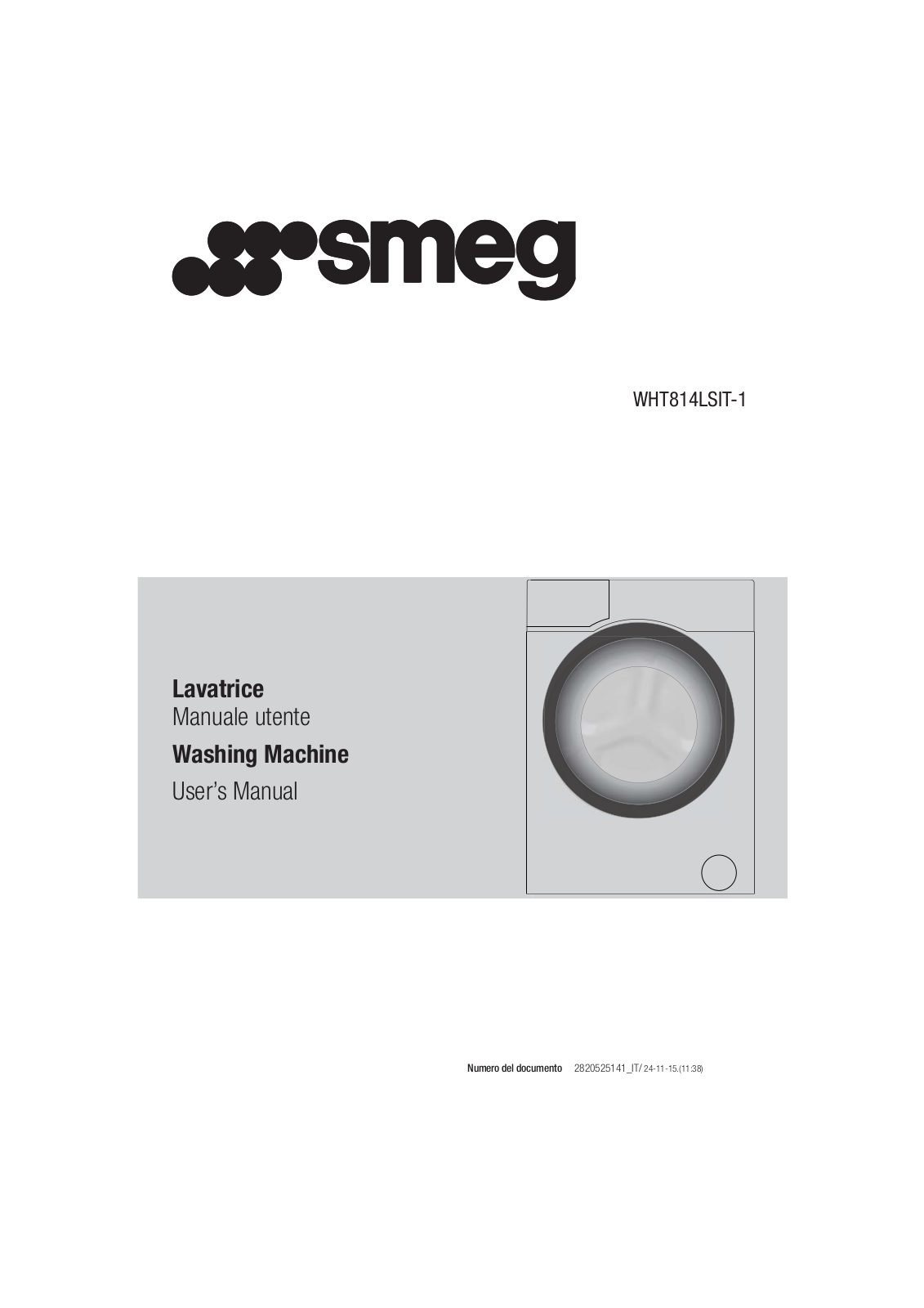 Smeg WHT814LSIT-1 User Manual