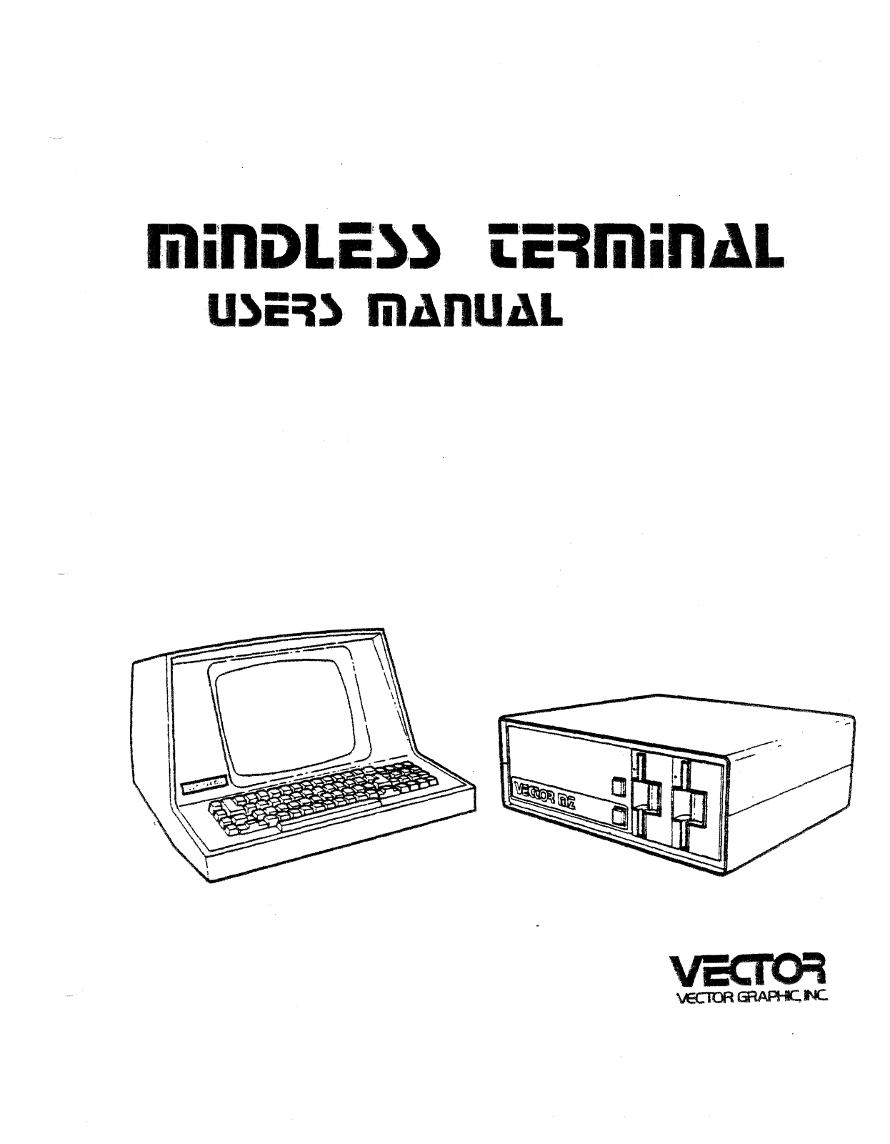 Vector Graphic Mindless User Manual - ManualMachine.com