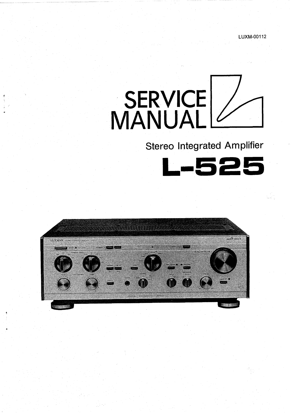 Luxman L-525 Service manual