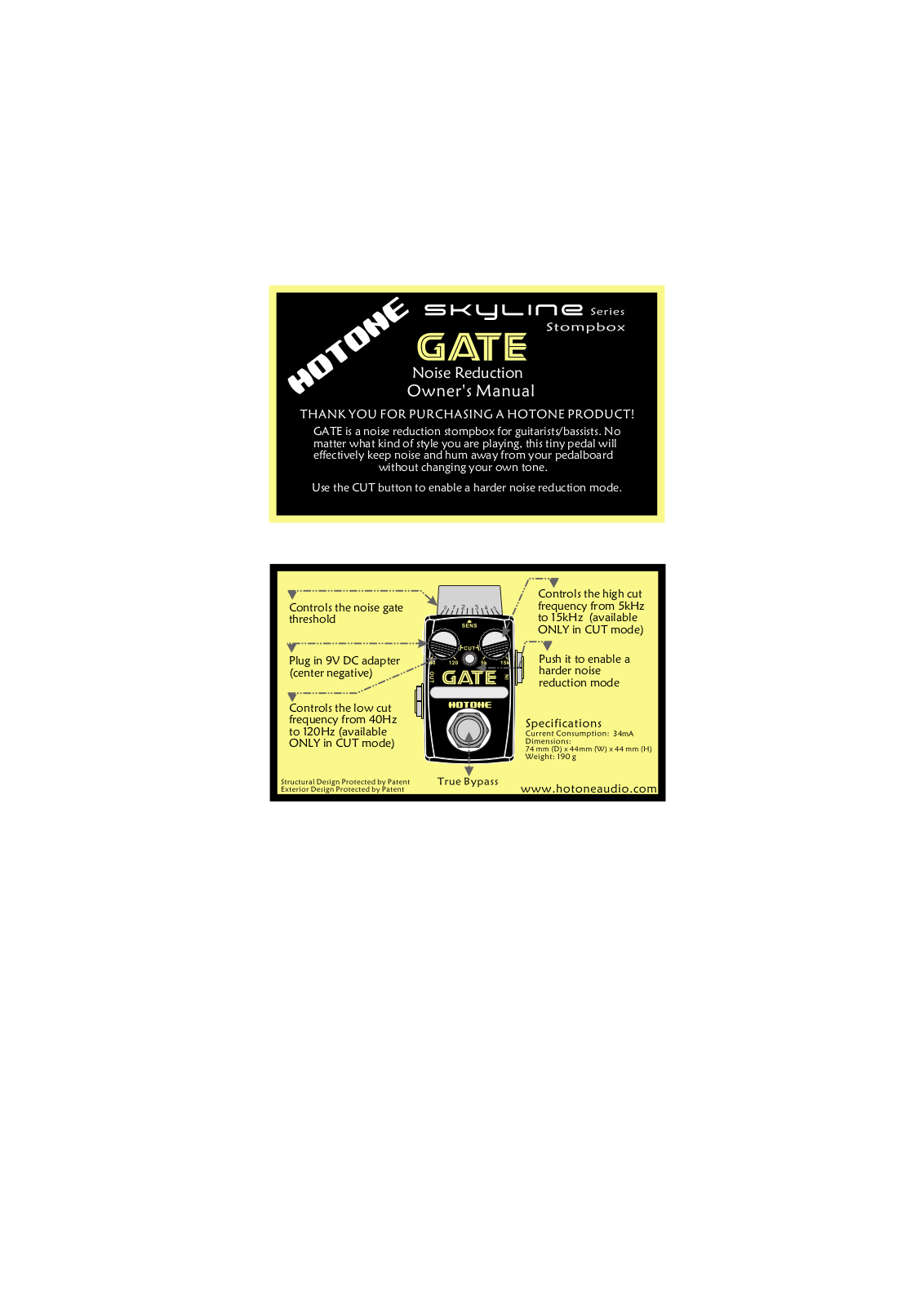 Hotone Gate User Manual