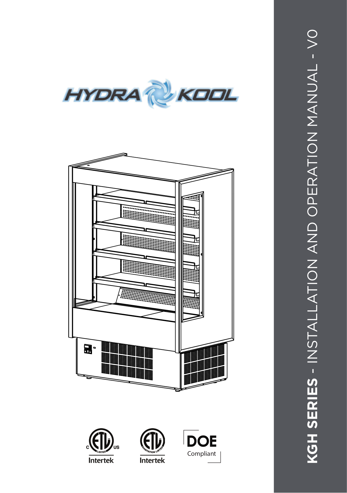 Hydra-Kool KGHOF100S User Manual