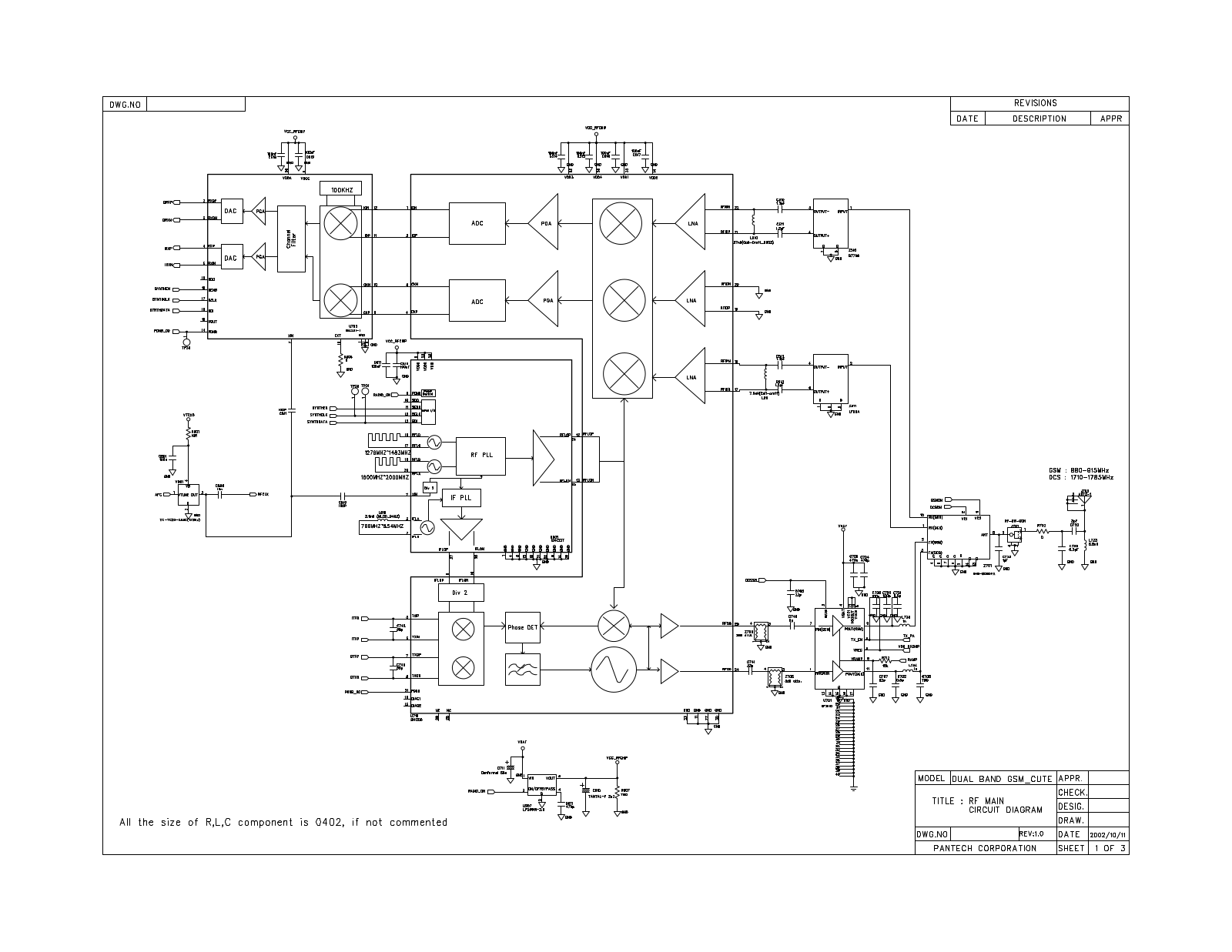 Pantech Q80 Schematics