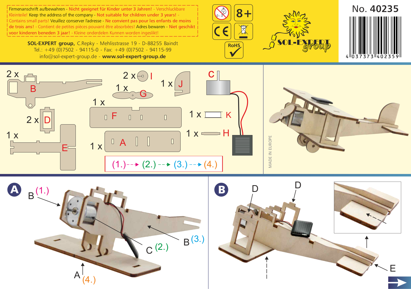 Sol Expert 40235 User Manual - ManualMachine.com