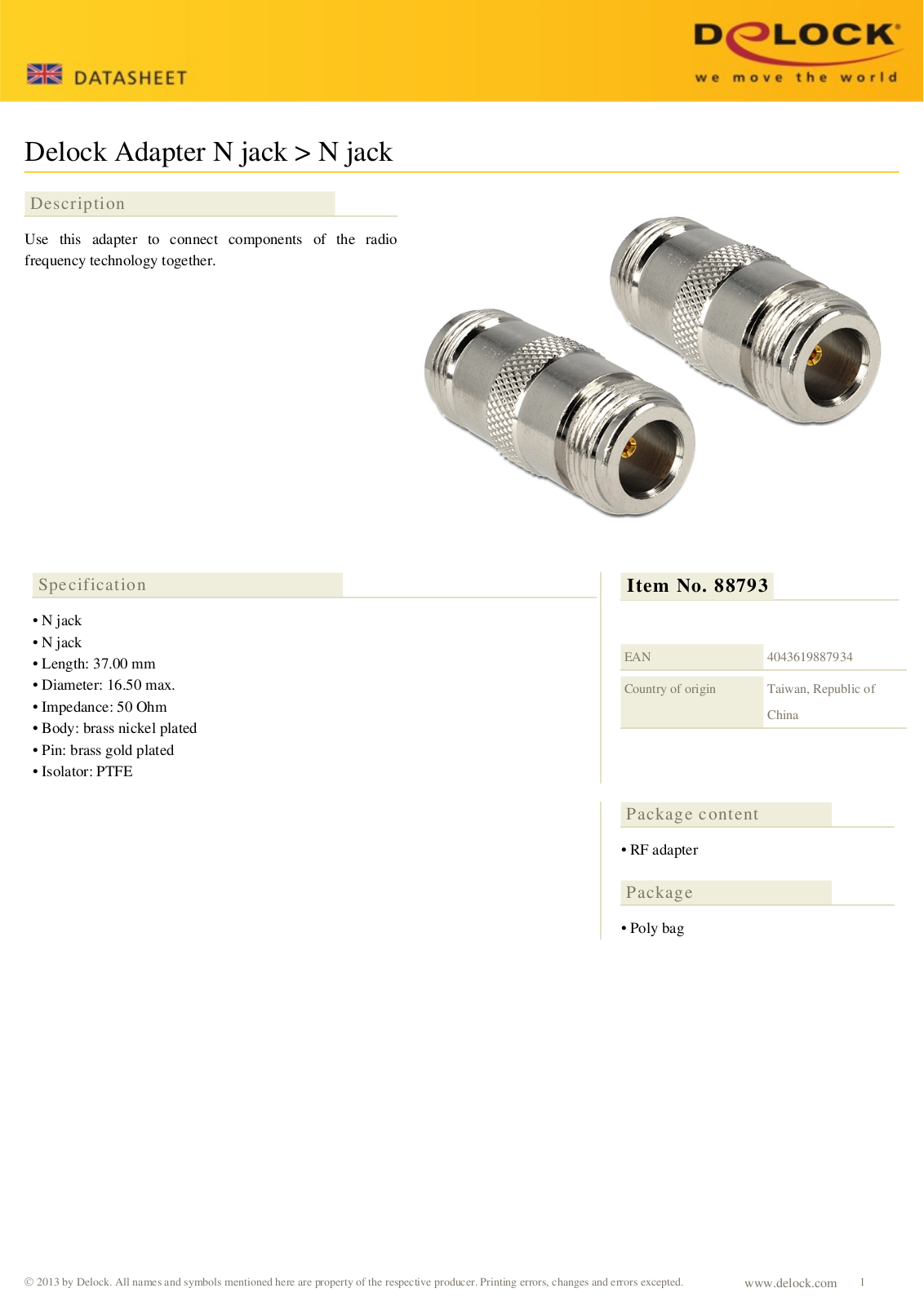 DeLOCK 88793 User Manual