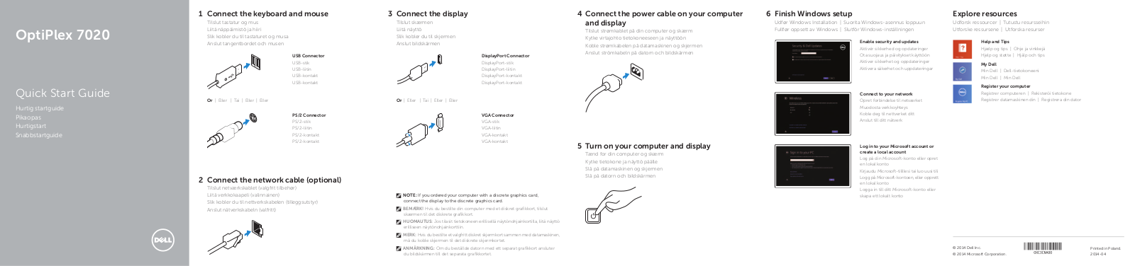 Dell OptiPlex 7020 User Manual