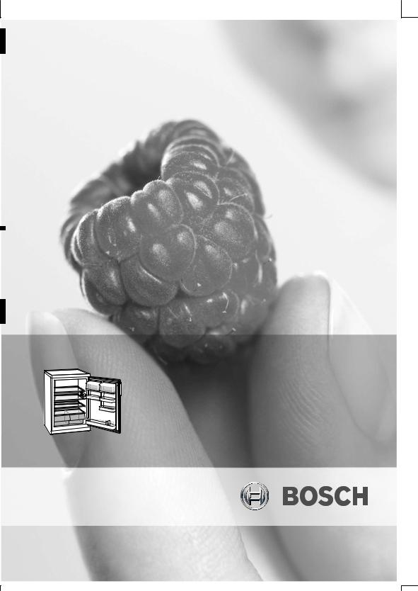 Bosch KTR15425GB Manual
