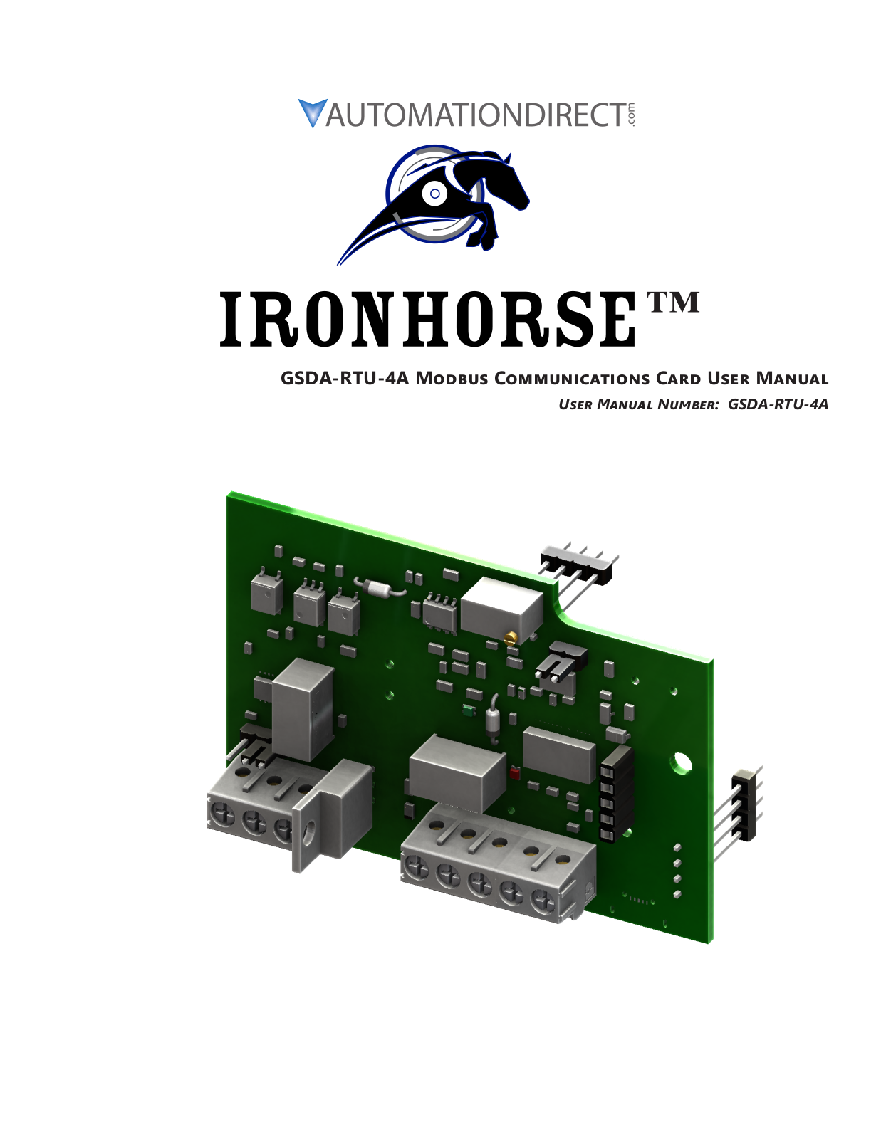 Automationdirect GSDA-RTU-4A User Manual