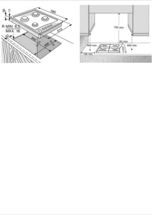 Whirlpool HOB G12 S, HOB G12 W INSTRUCTION FOR USE