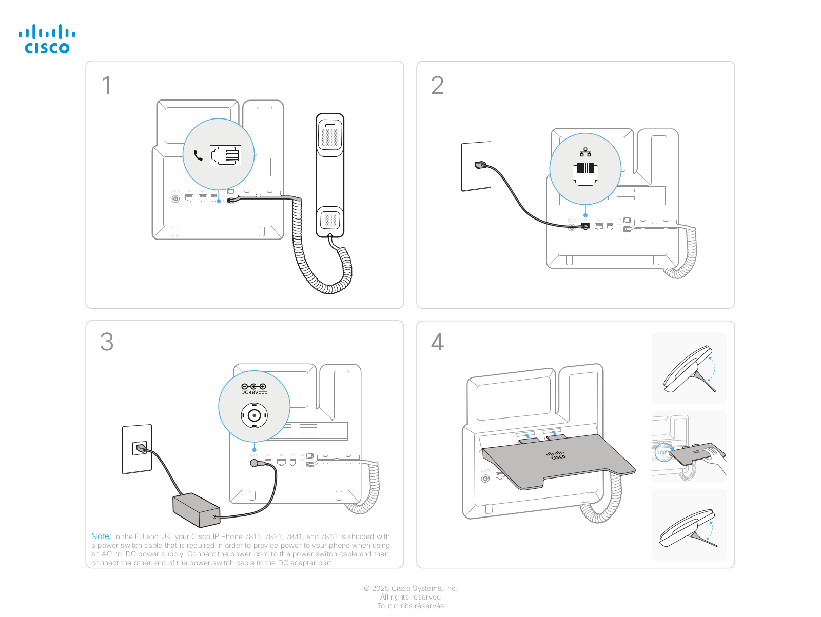 Cisco 7811, 7821, 7841, 7861 Installation Guide