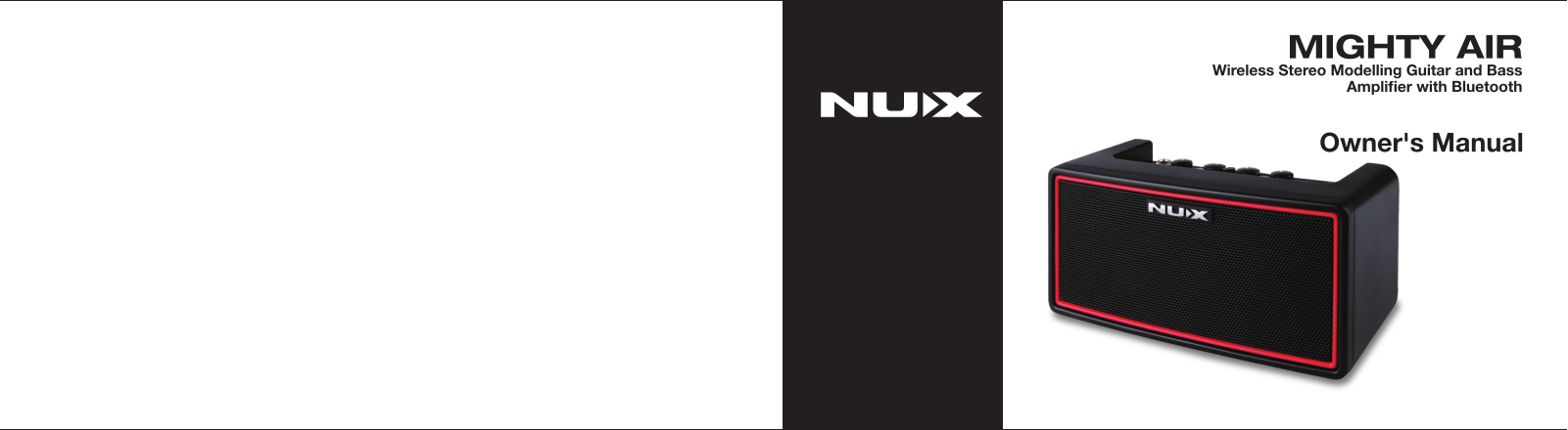 Nux Mighty Air Owner`s Manual