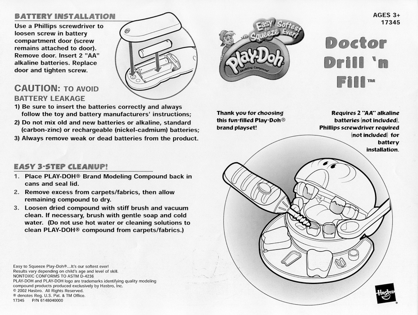 Hasbro 17345 User Manual