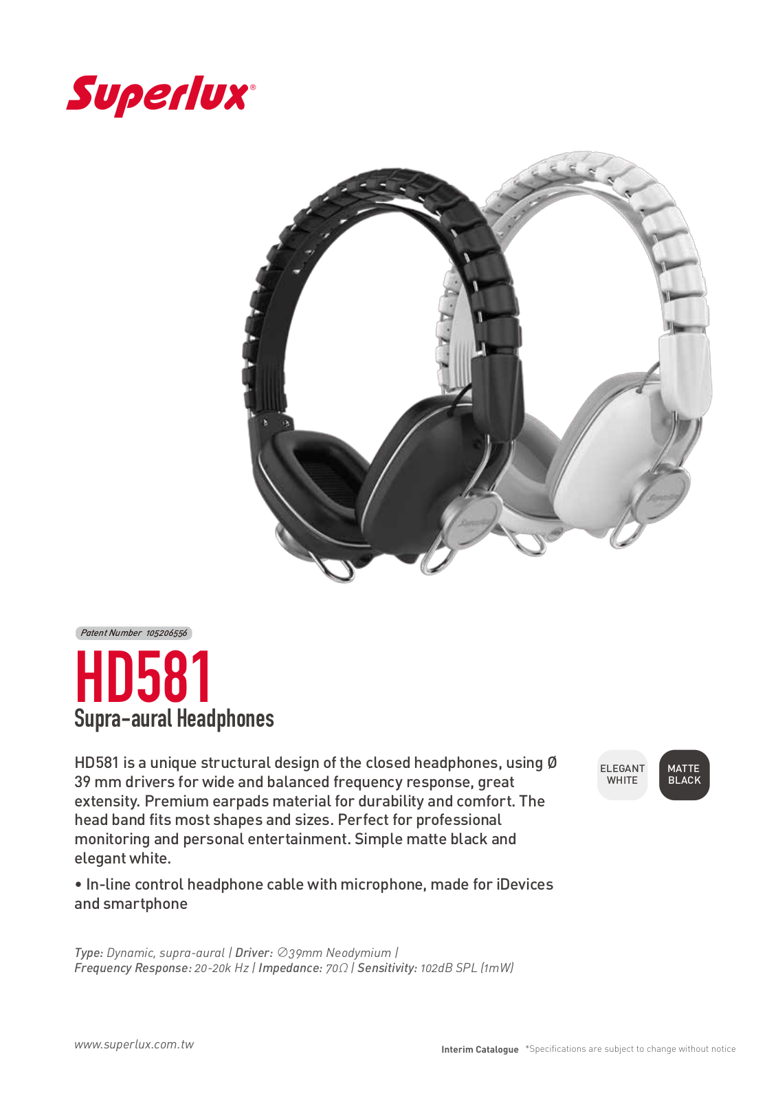Superlux HD581 User Manual - ManualMachine.com