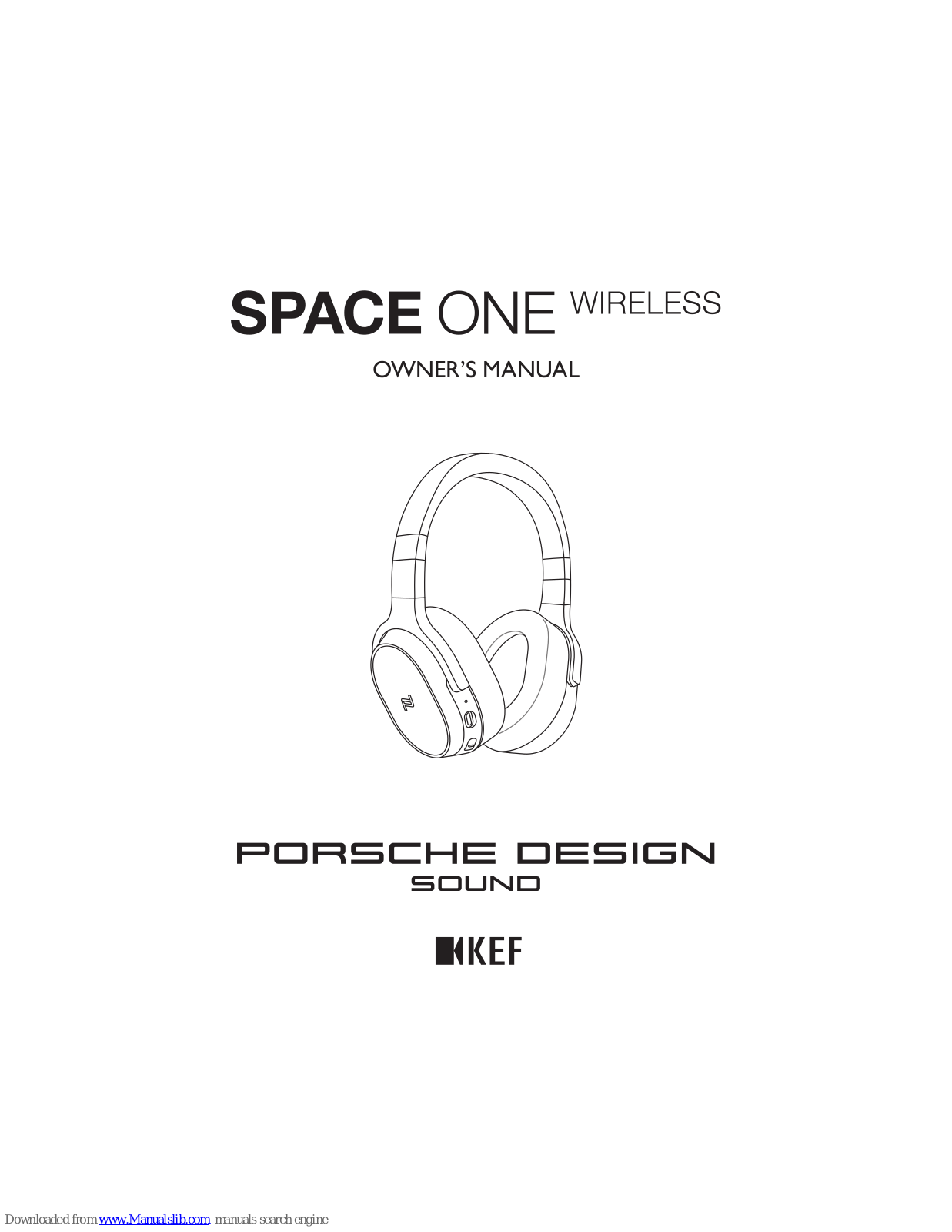 KEF SPACE ONE WIRELESS Owner's Manual