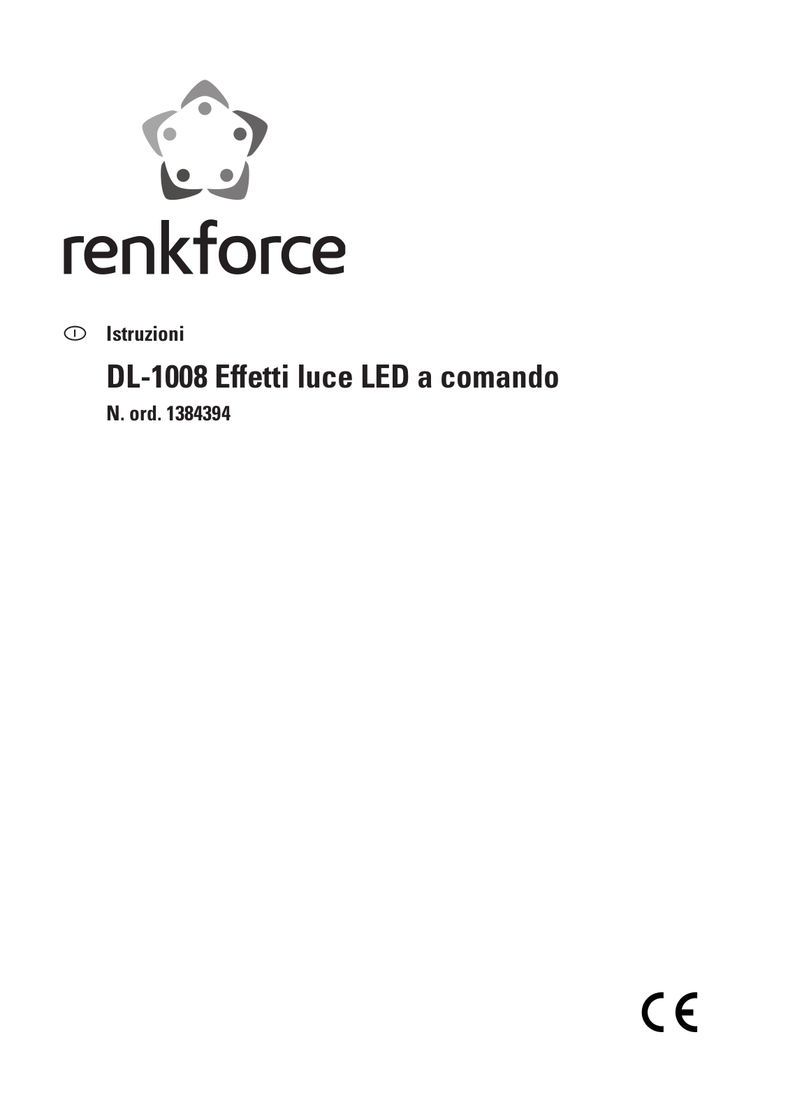 Renkforce 1384394 Operating Instructions