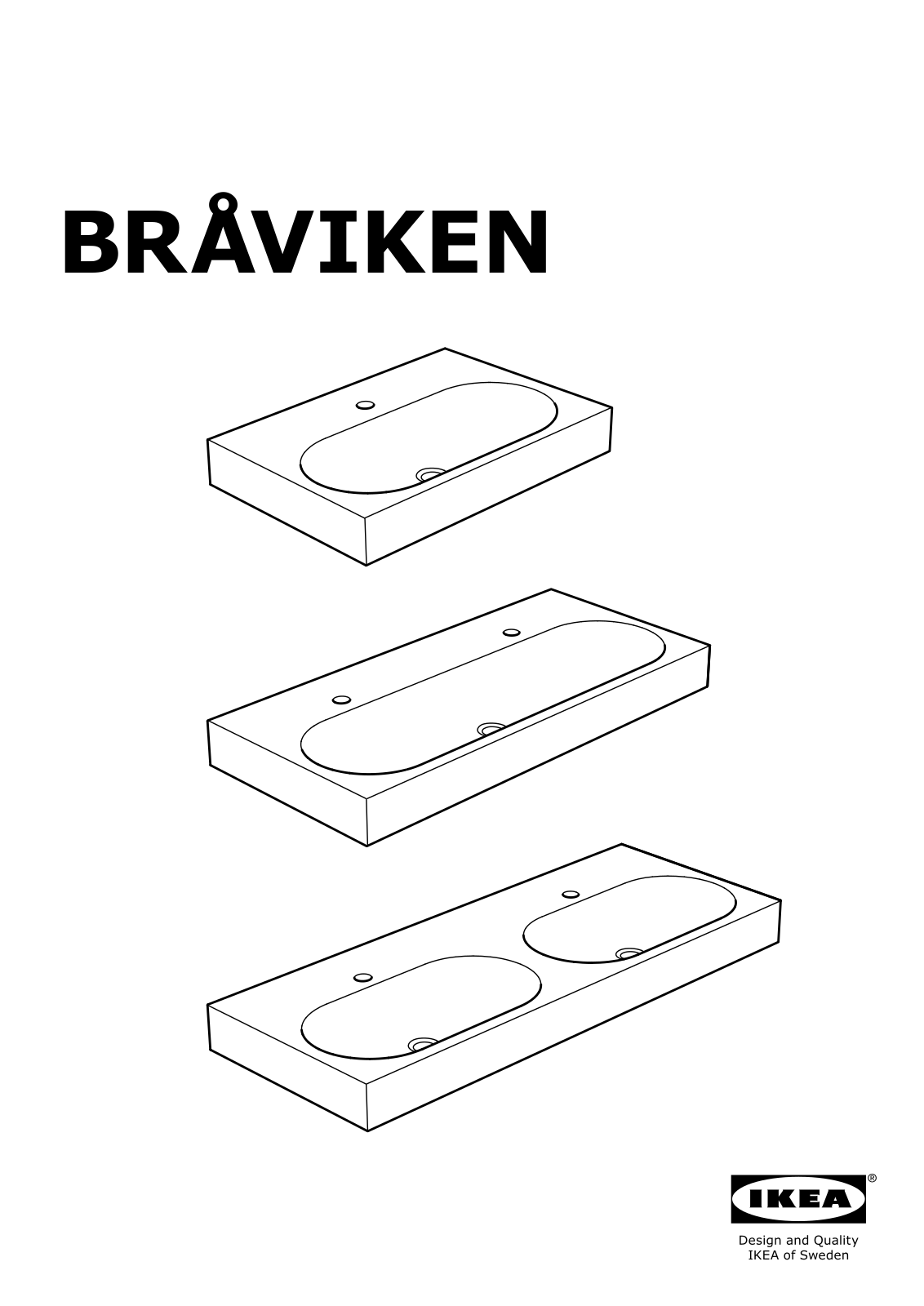 IKEA BRAVIKEN User Manual