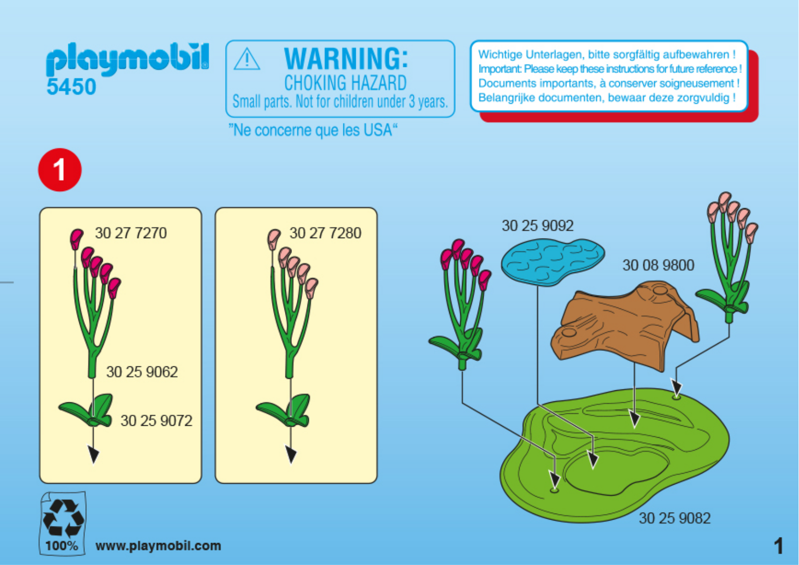 Playmobil 5450 Instructions