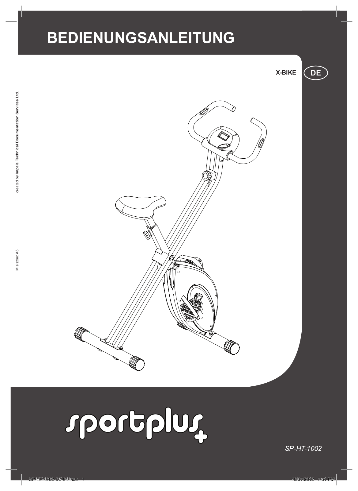 Sportplus SP-HT-1002 User Manual