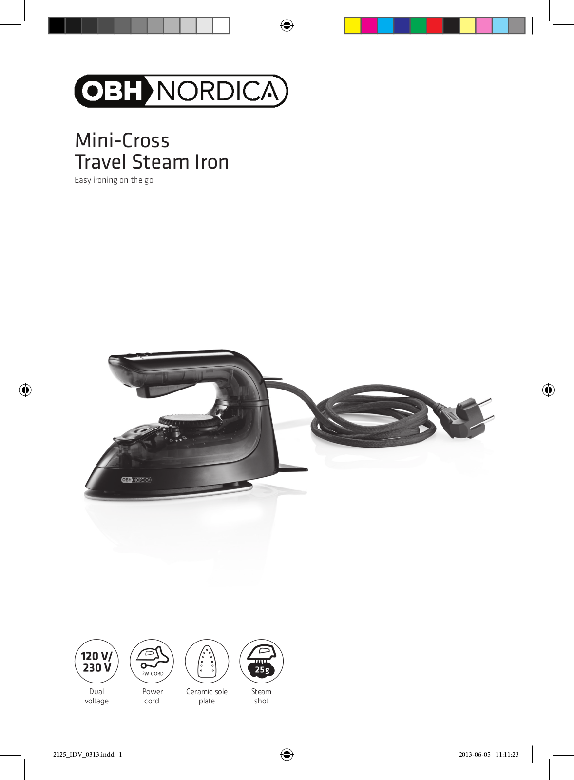 OBH Nordica Mini Cross Travel User Manual