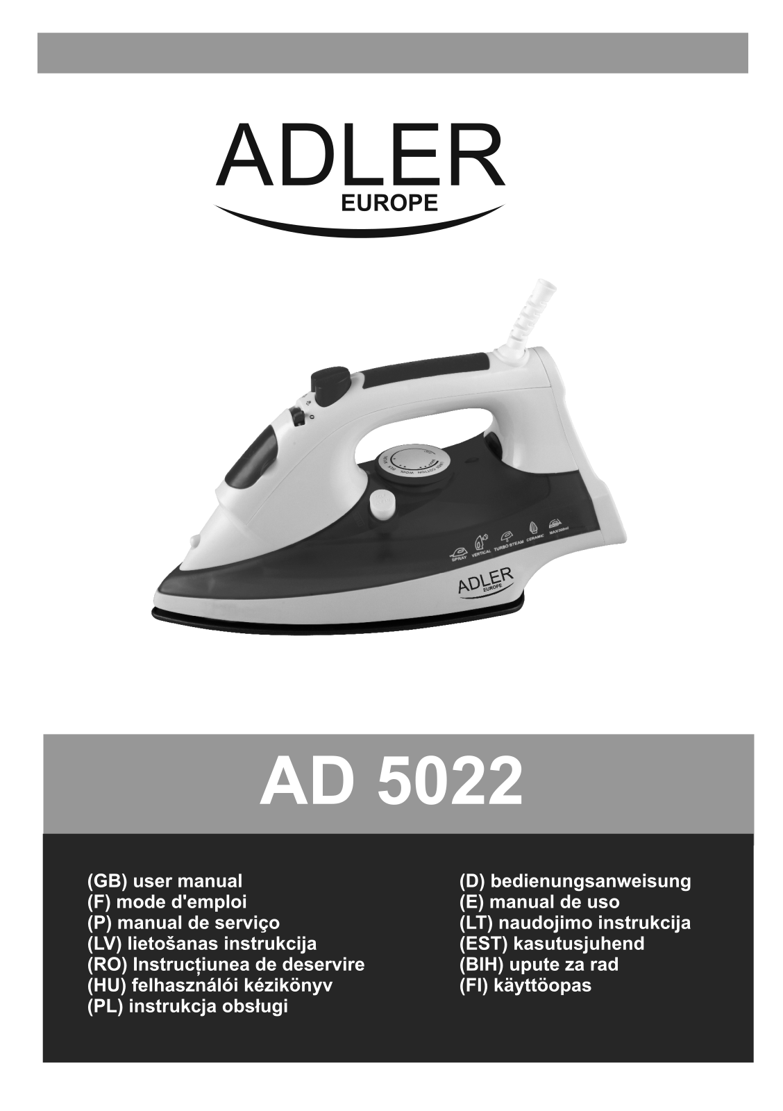 Adler AD 5022 User Manual