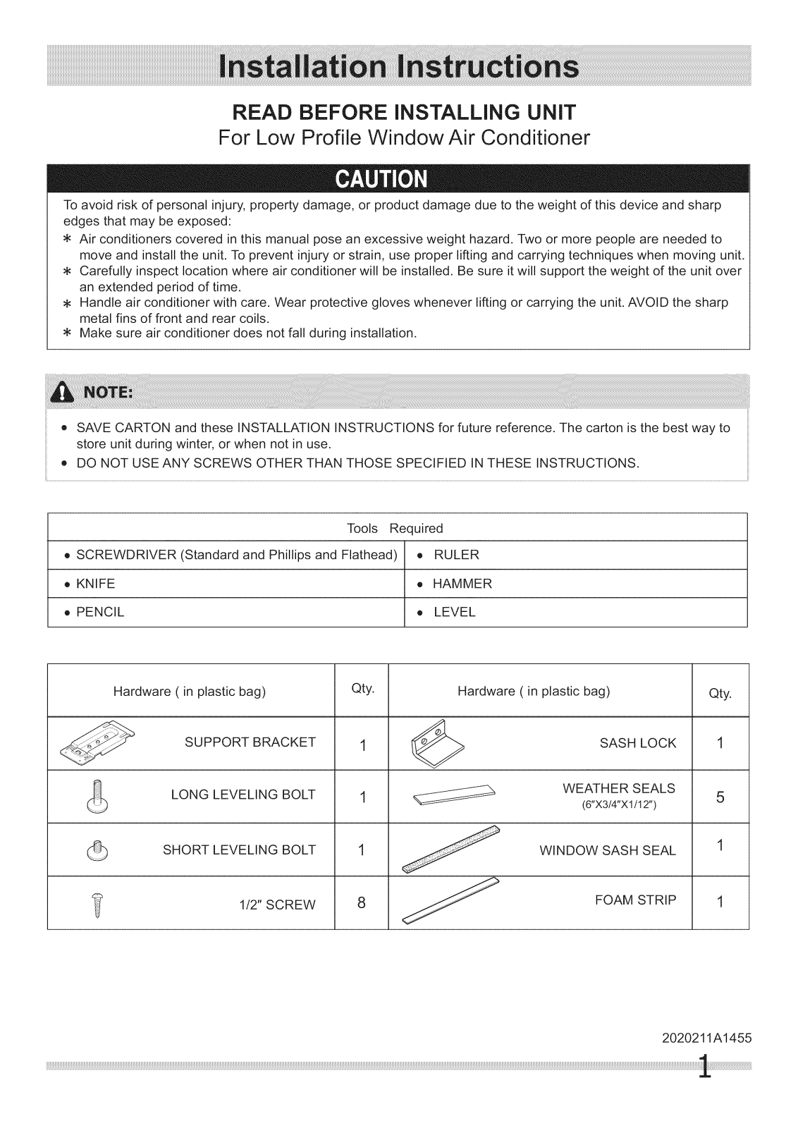 Kenmore 25370062011 Installation Guide - ManualMachine.com