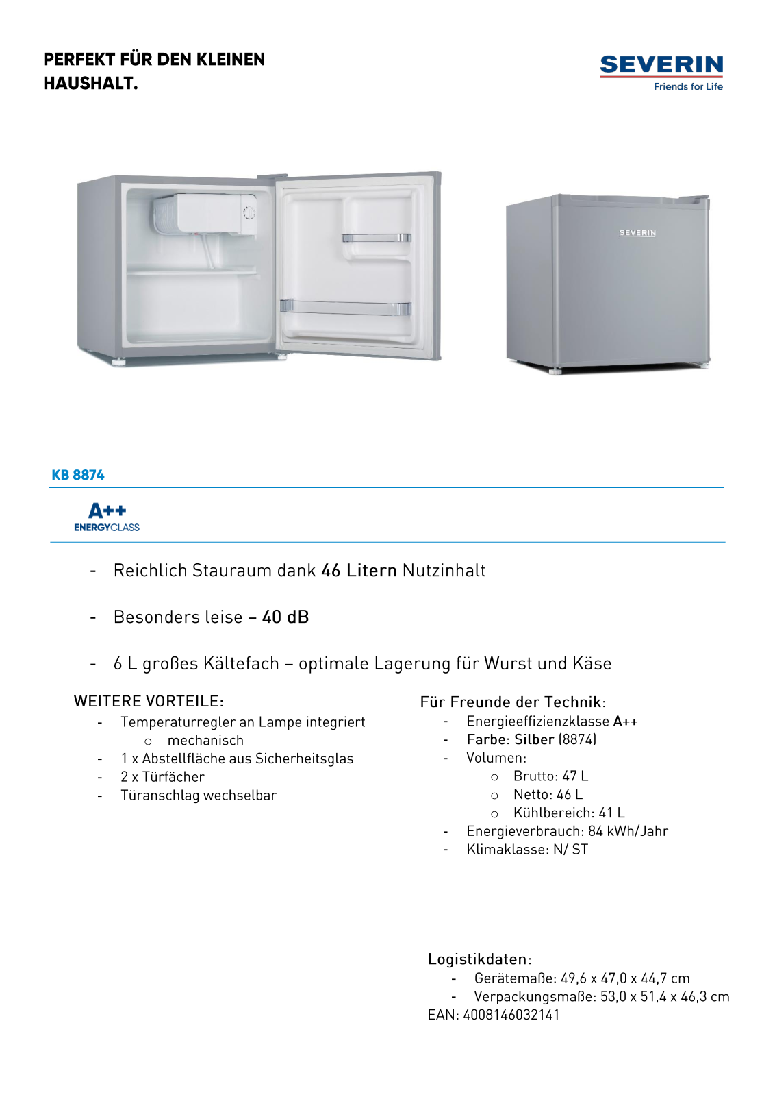 Severin KB 8874 User Manual