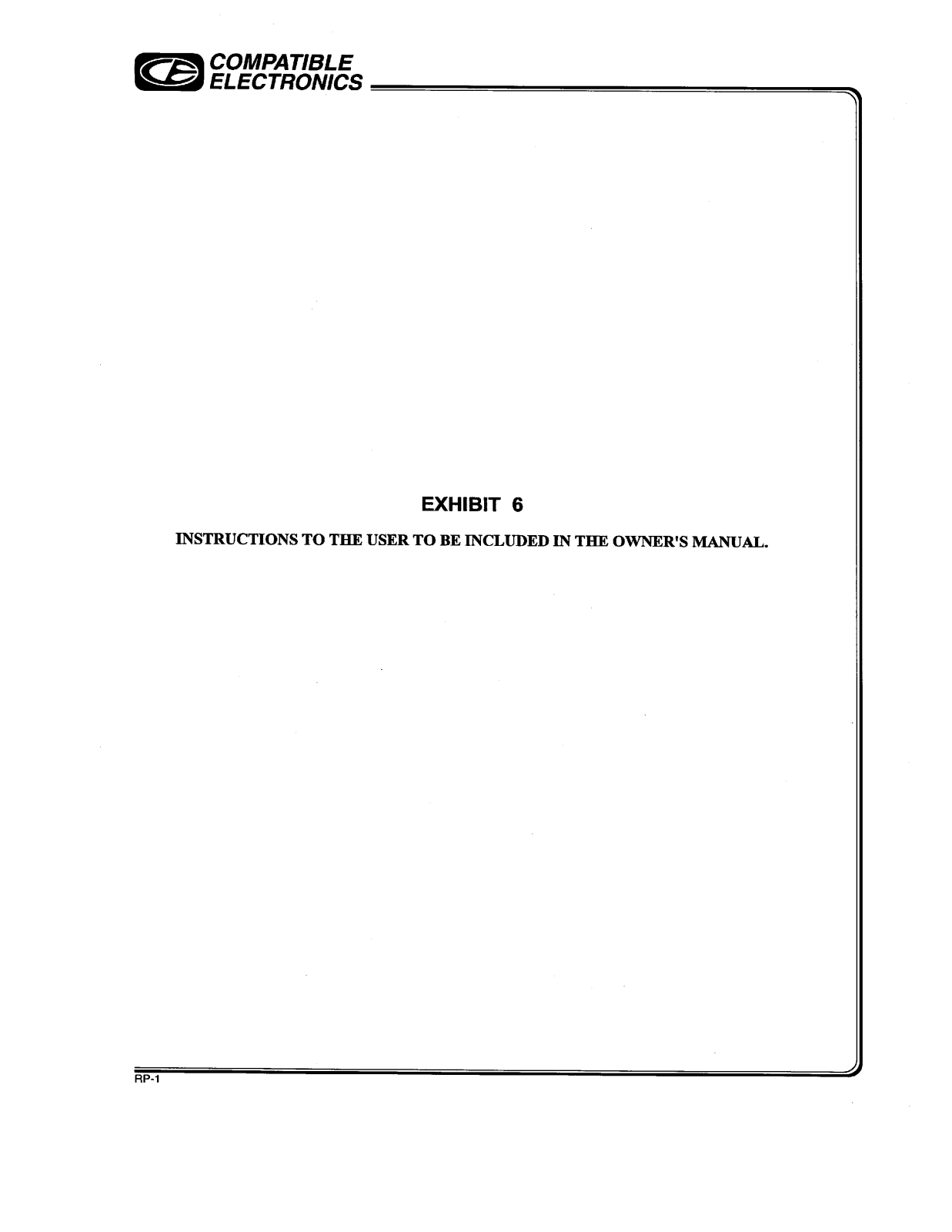 DEI Headquarters 7RRKO Users manual - ManualMachine.com