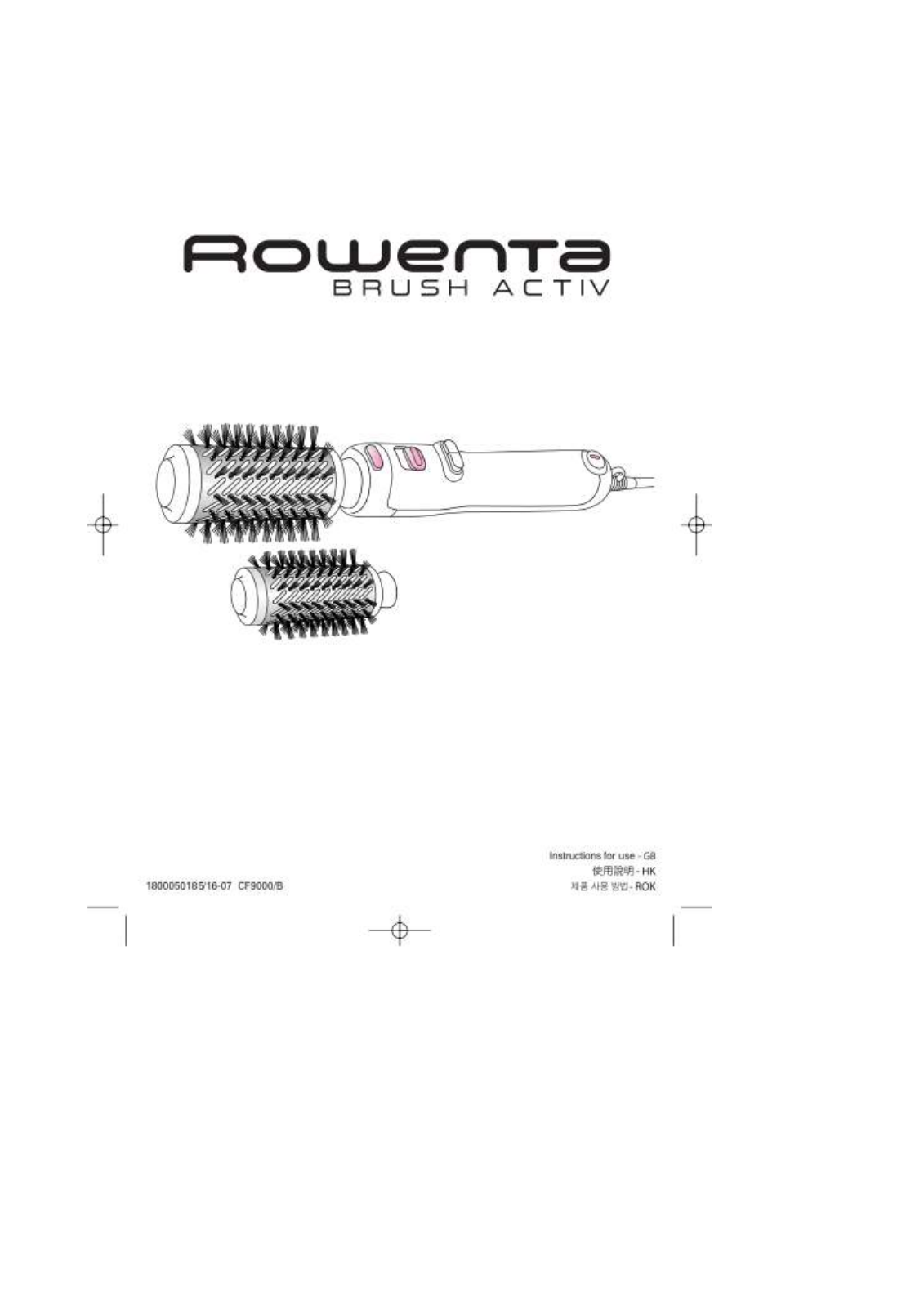 Rowenta CF 9000 User Manual