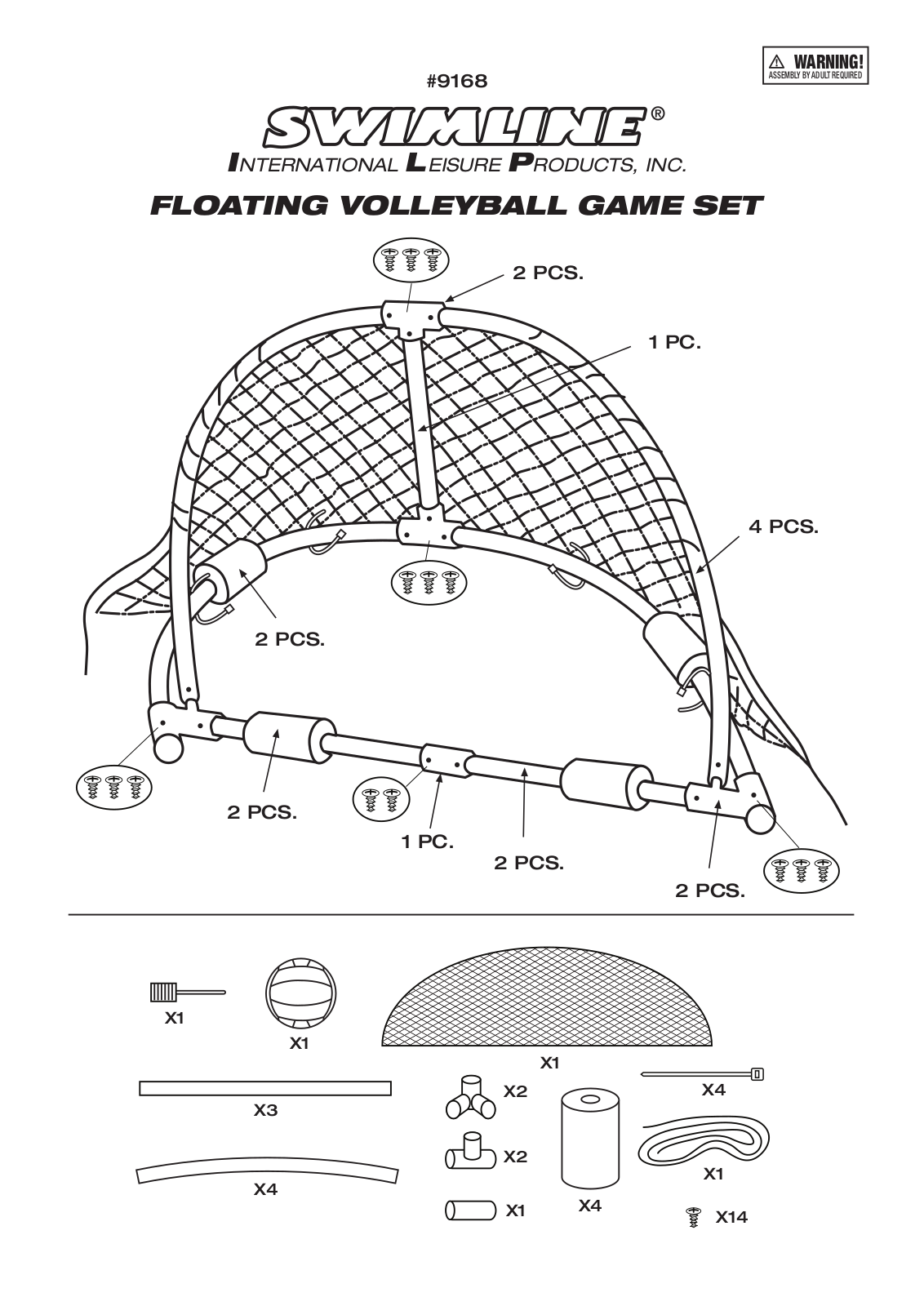 Swimline 9168 User Manual