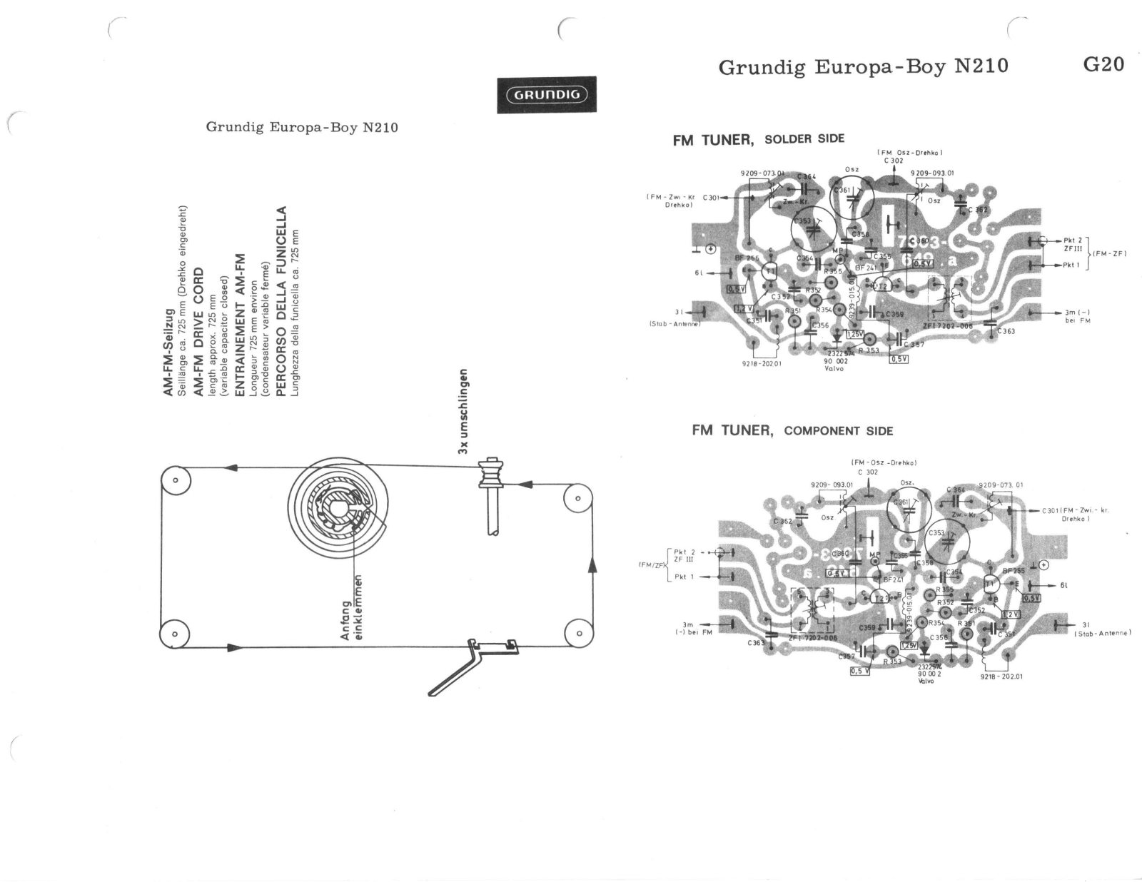 Grundig Europa-Boy-N-210 Service Manual