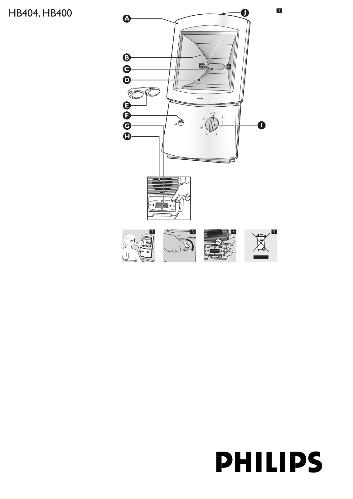 Philips HB404/01 User Manual