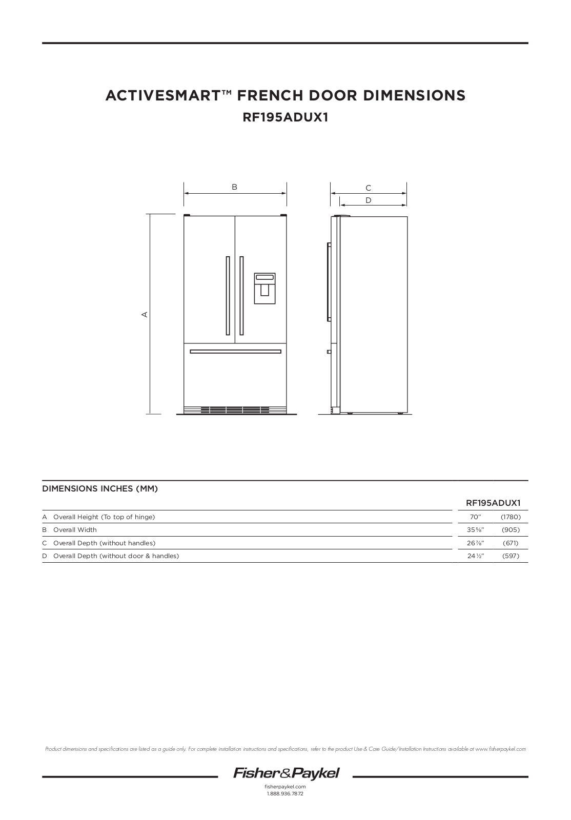 Dynamic Cooking Systems RF195ADUX1 User Manual