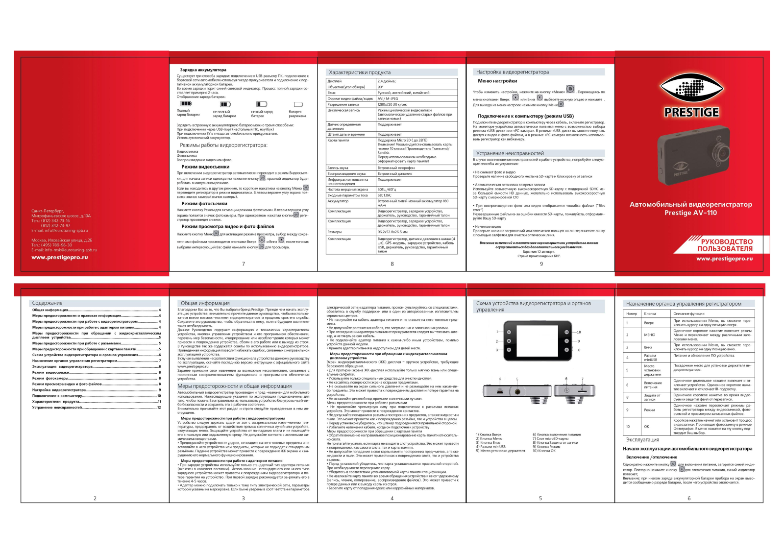 Prestige AV-110 User Manual