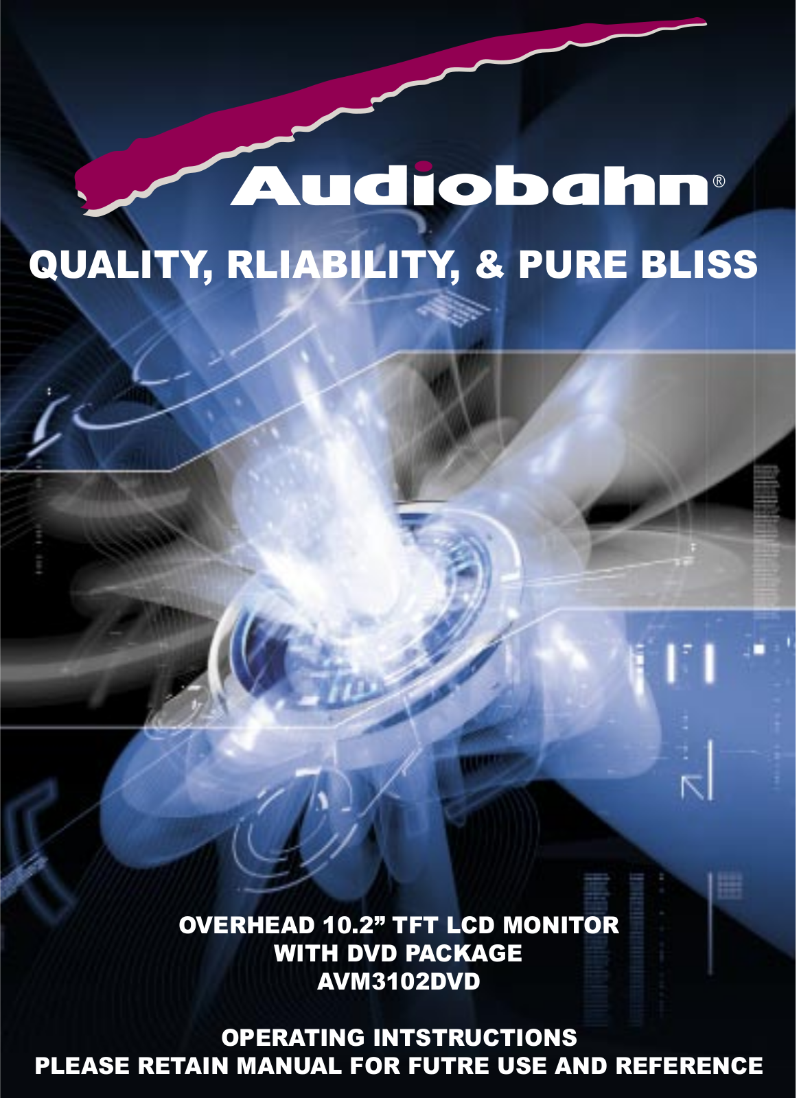 Audiobahn AVM3102DVD User Manual