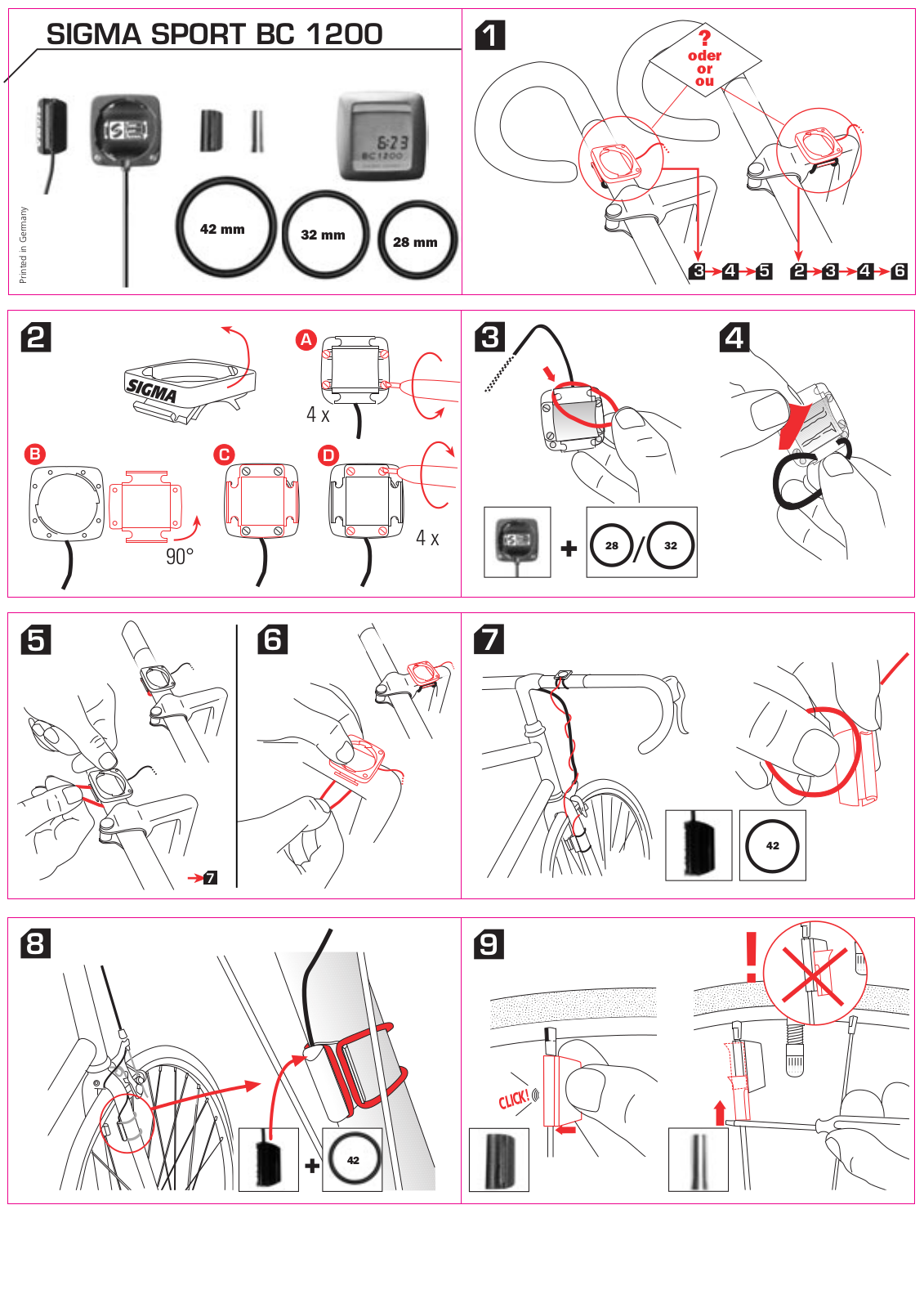 Baseline 1200, 1200 WL User Manual