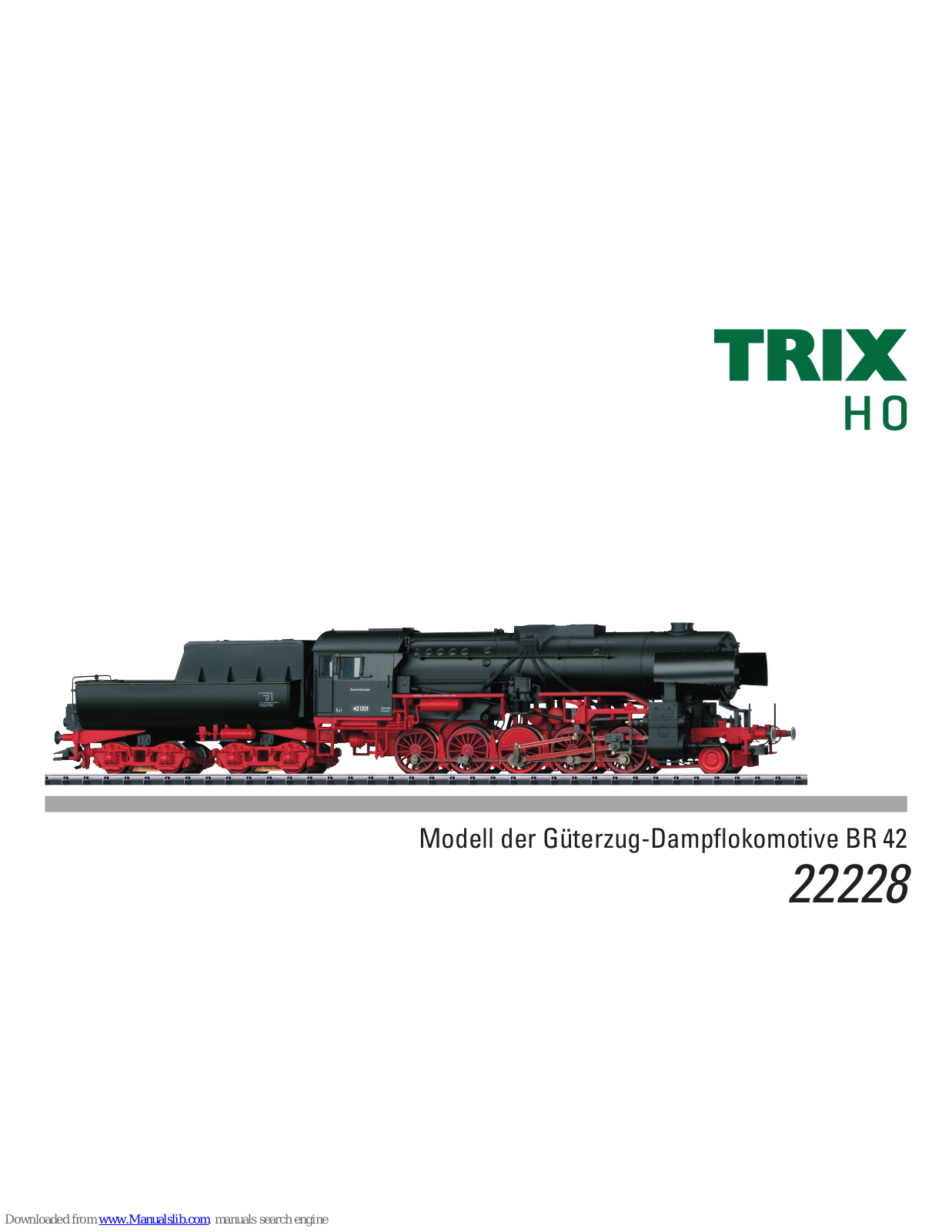 Trix BR 42, 22228, 22227 User Manual