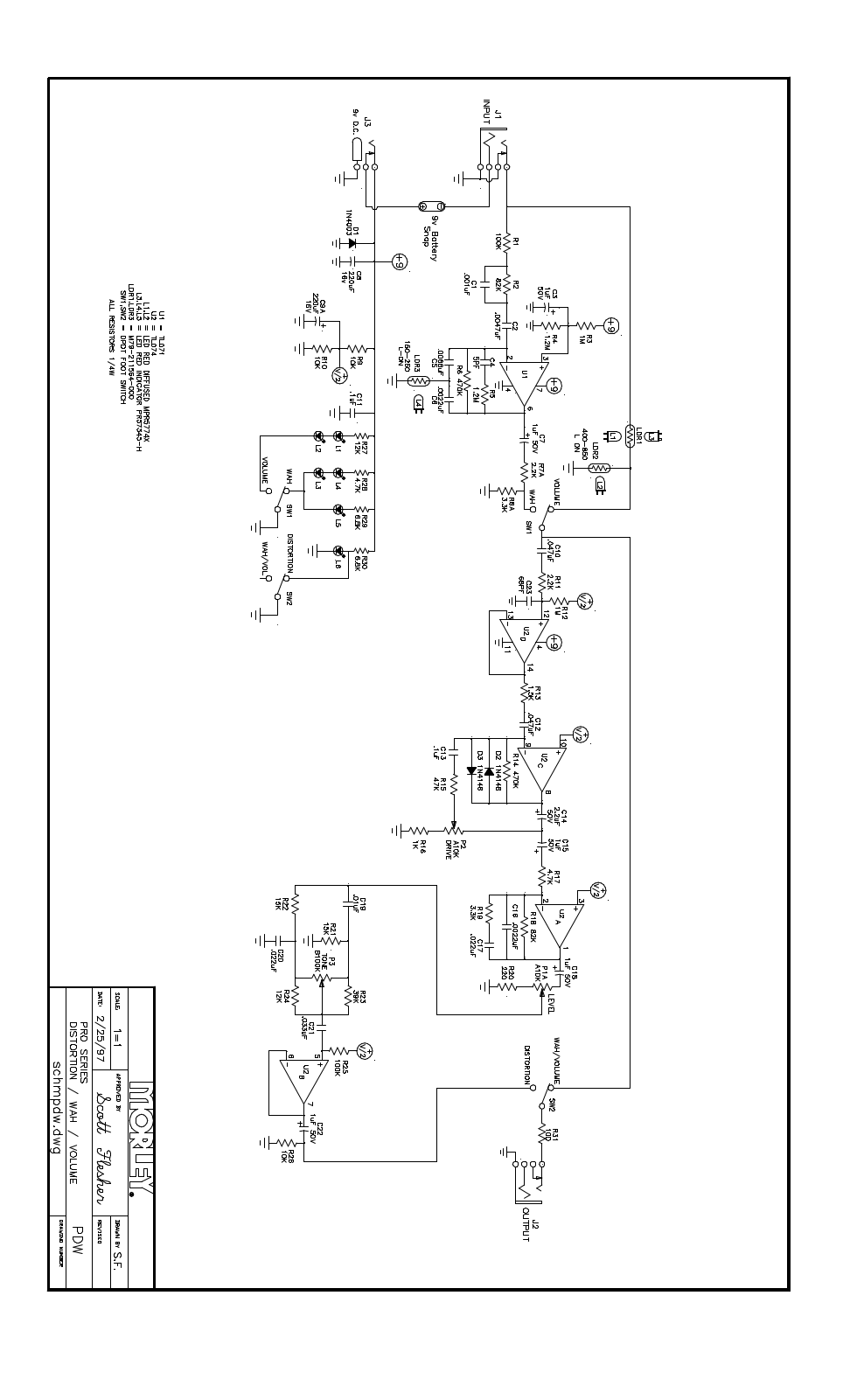 Morley Pedals PDWES User Manual