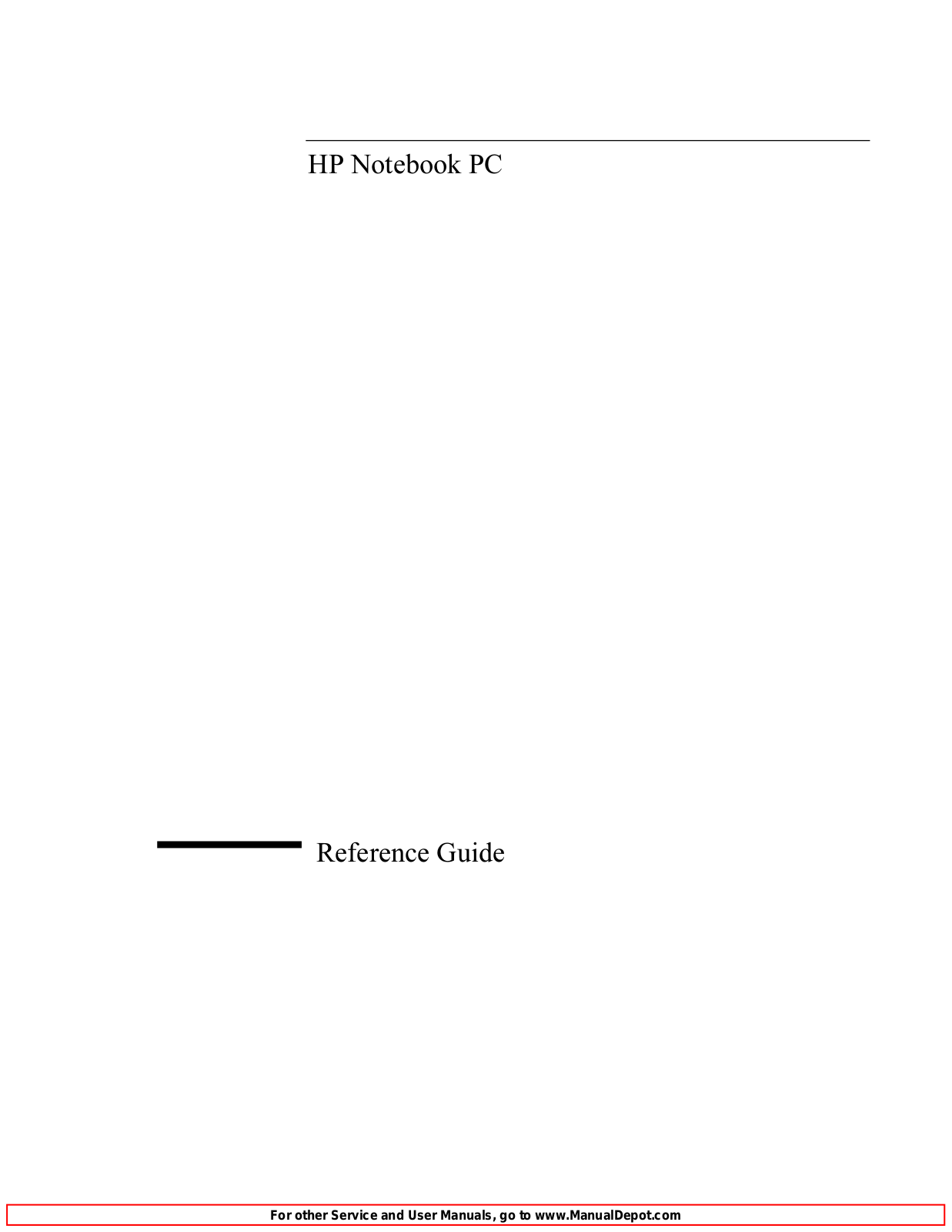 HP OBXE3-GD Service Manual