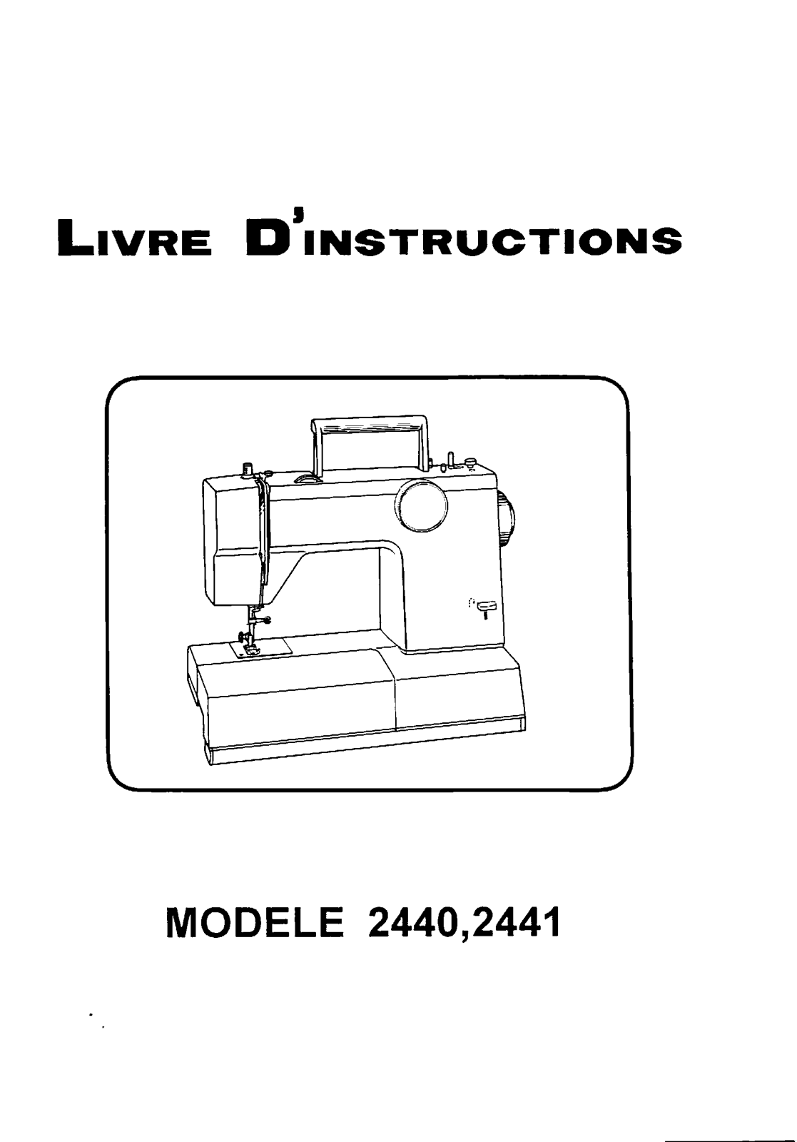 TOSHIBA 2444 User Manual