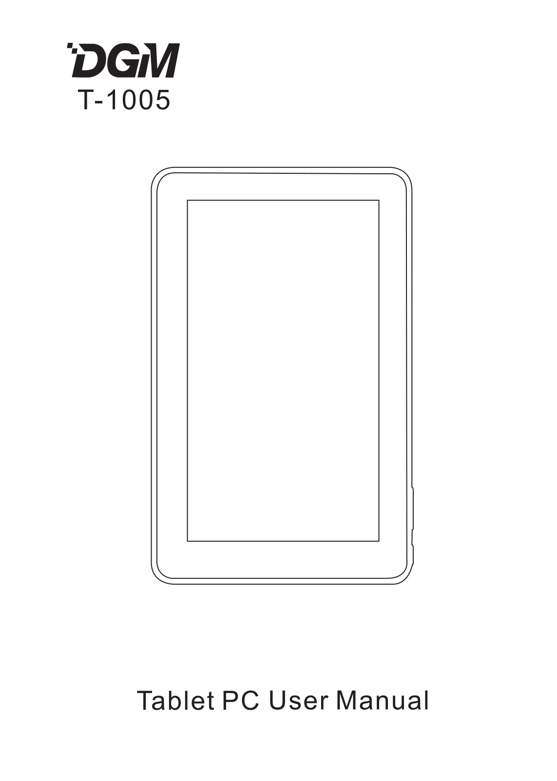 DGM T-1005 User Manual - ManualMachine.com