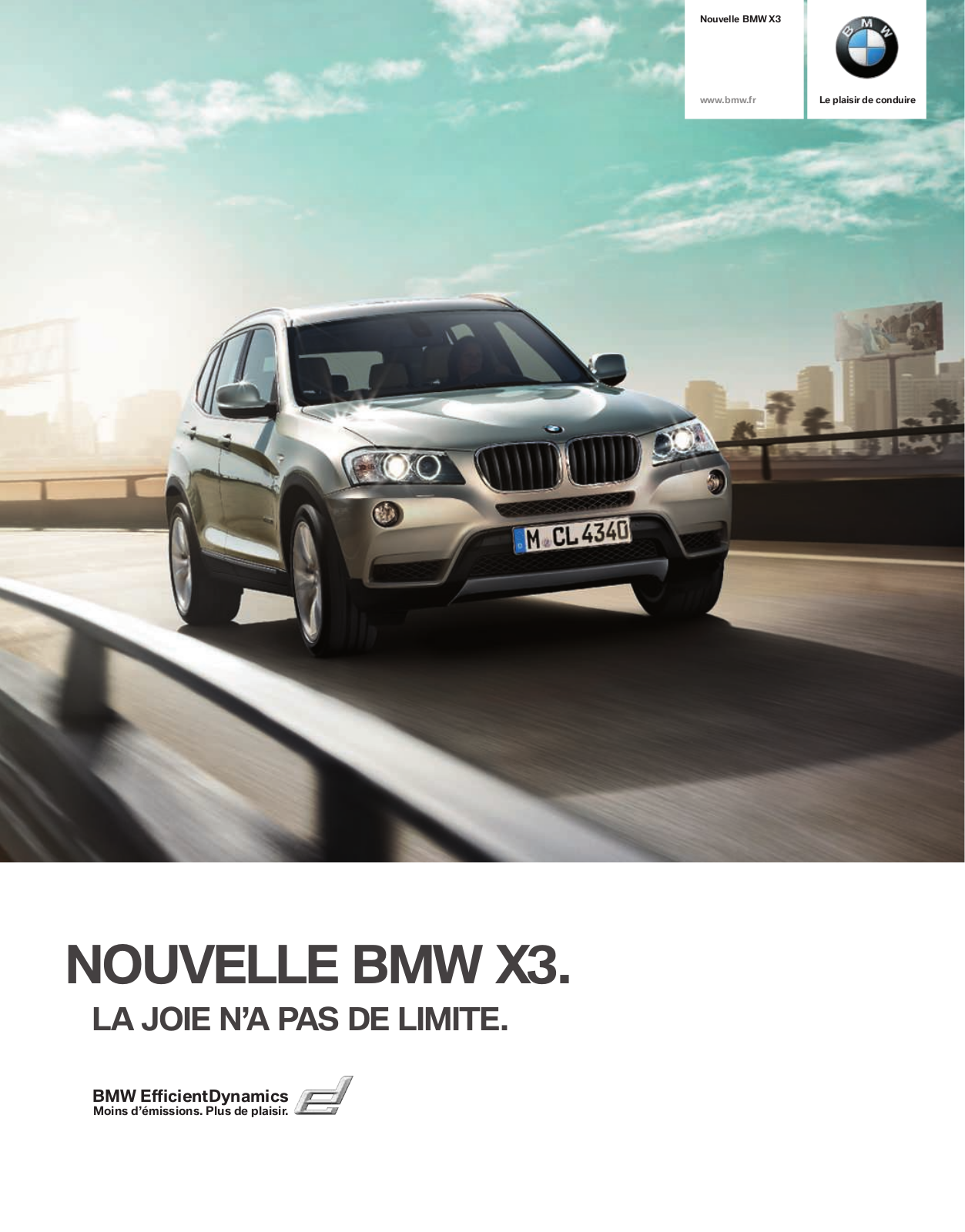 Bmw X3 CATALOGUE